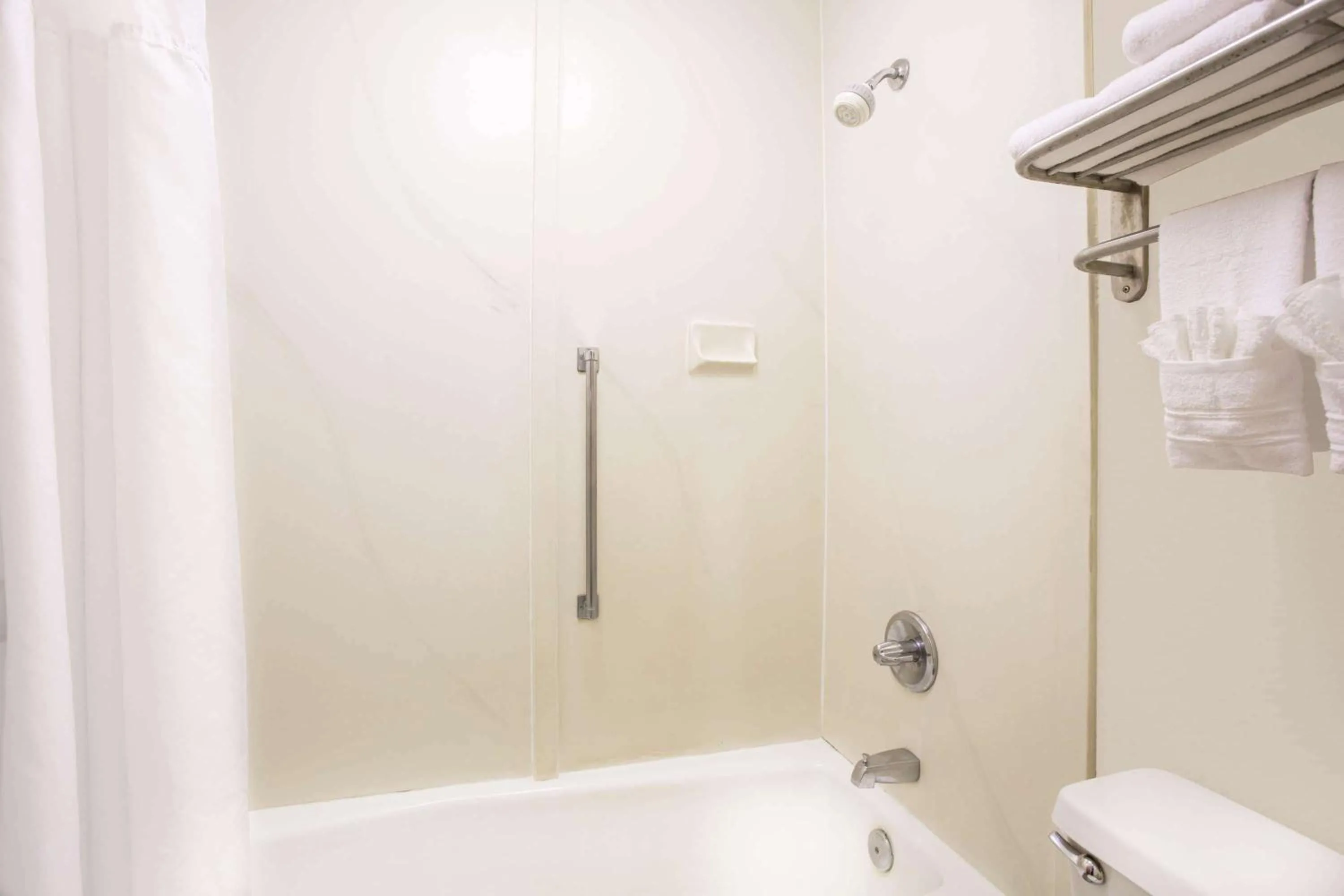 Bathroom in Days Inn by Wyndham Easley West Of Greenville/Clemson Area