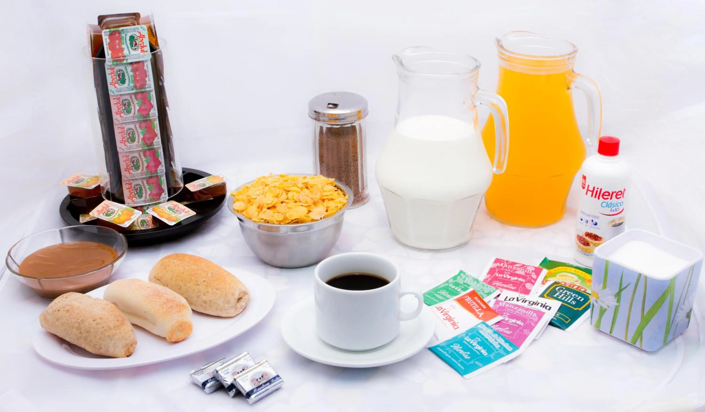 Buffet breakfast in Palermo Soho Hostel