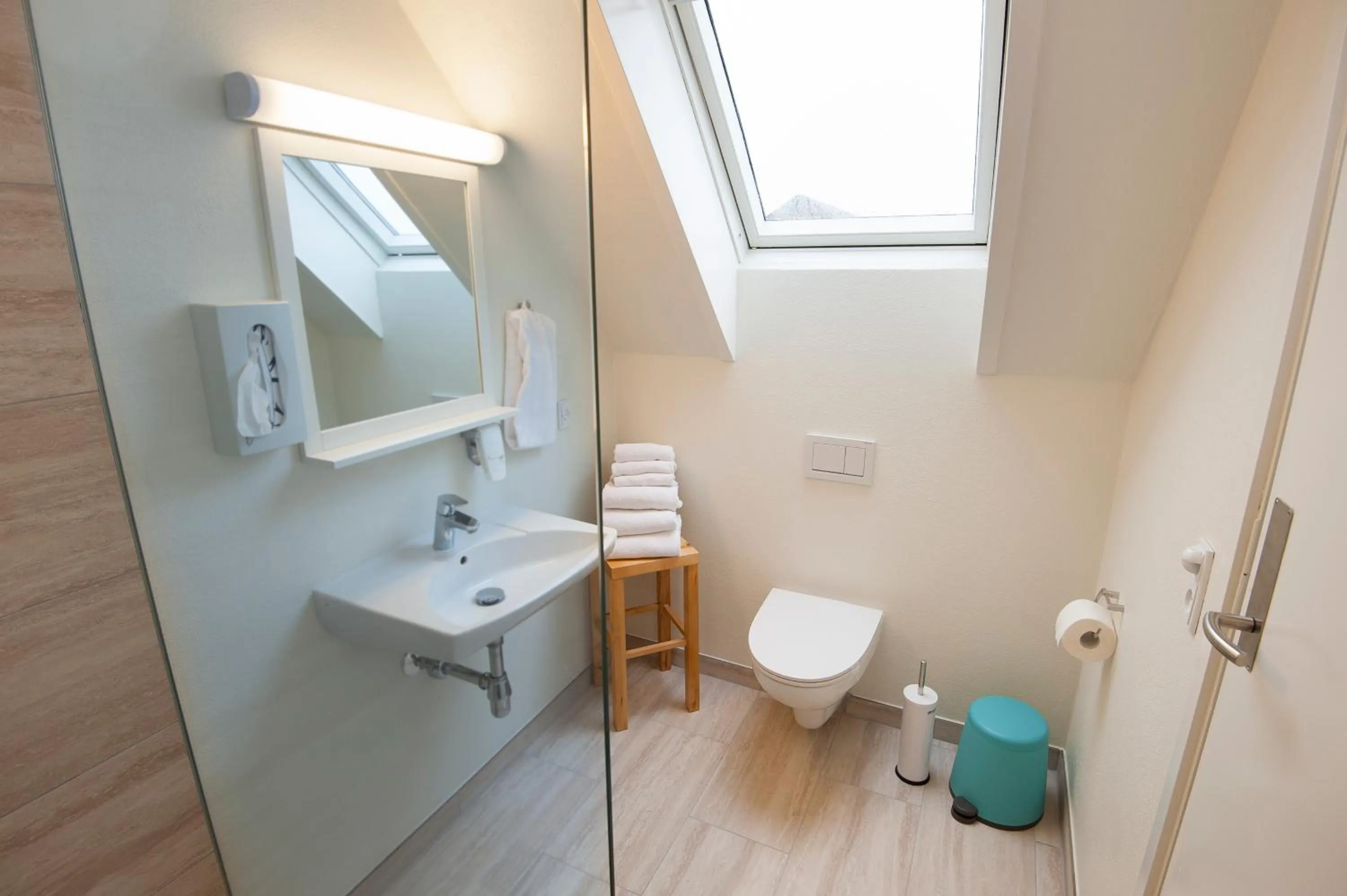 Bathroom in Gendarmhotellet