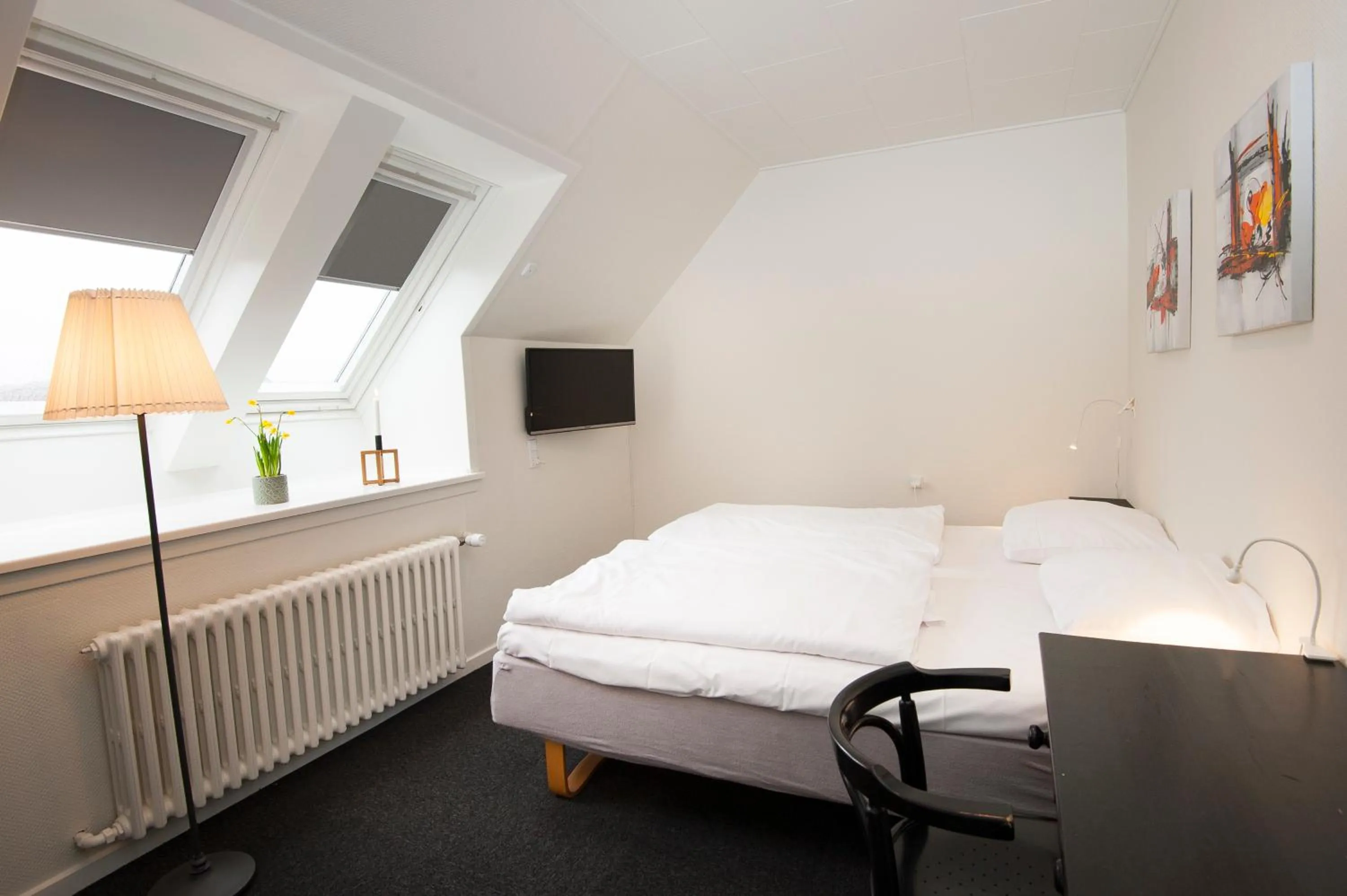 Bedroom in Gendarmhotellet