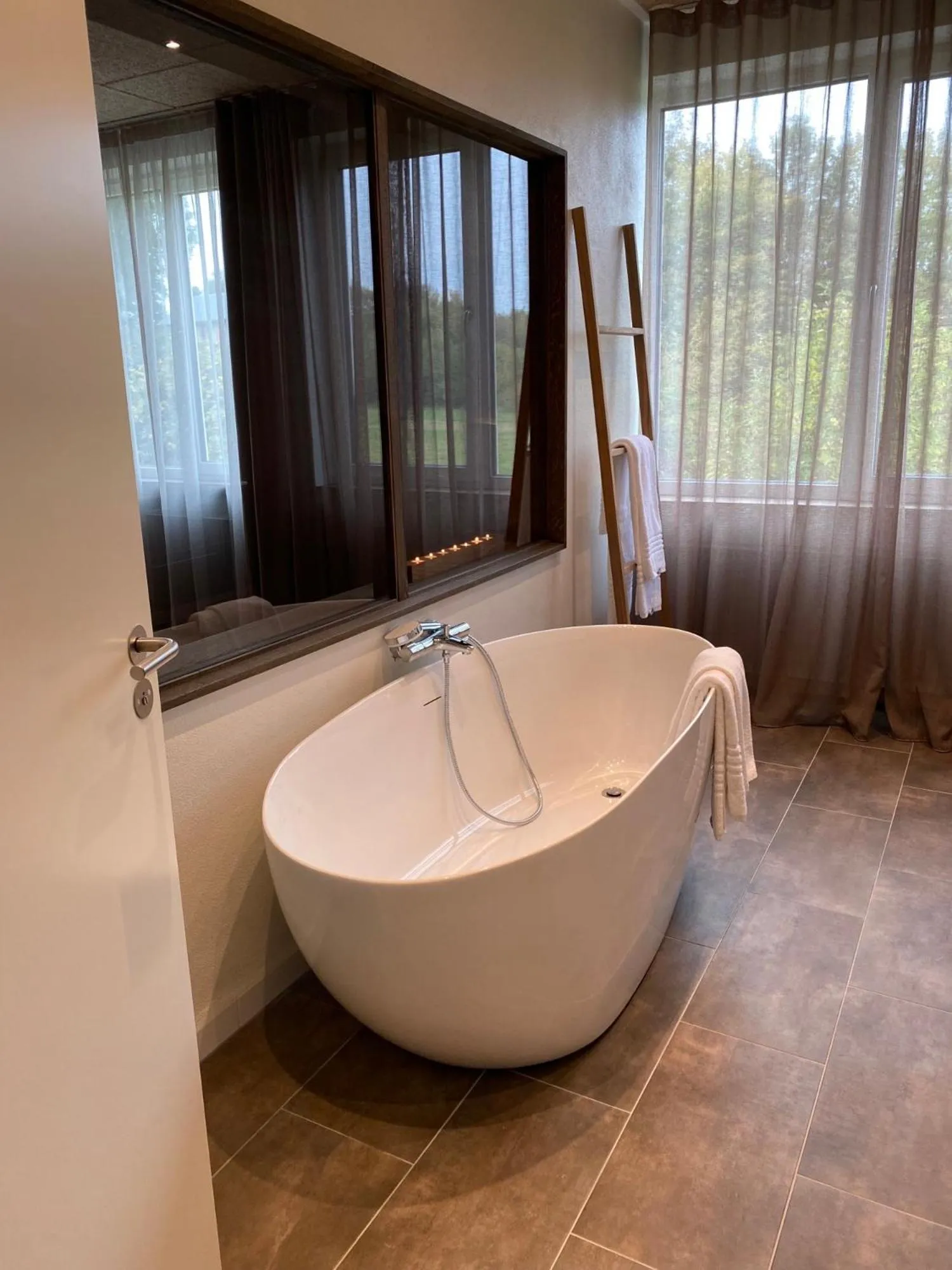 Shower in Gendarmhotellet