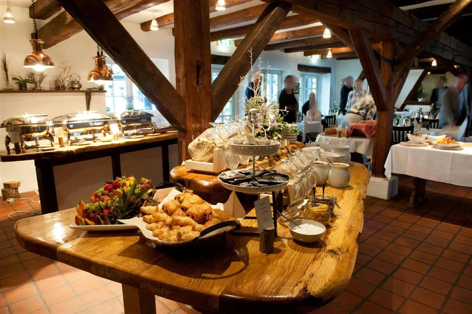 Buffet breakfast in Gendarmhotellet