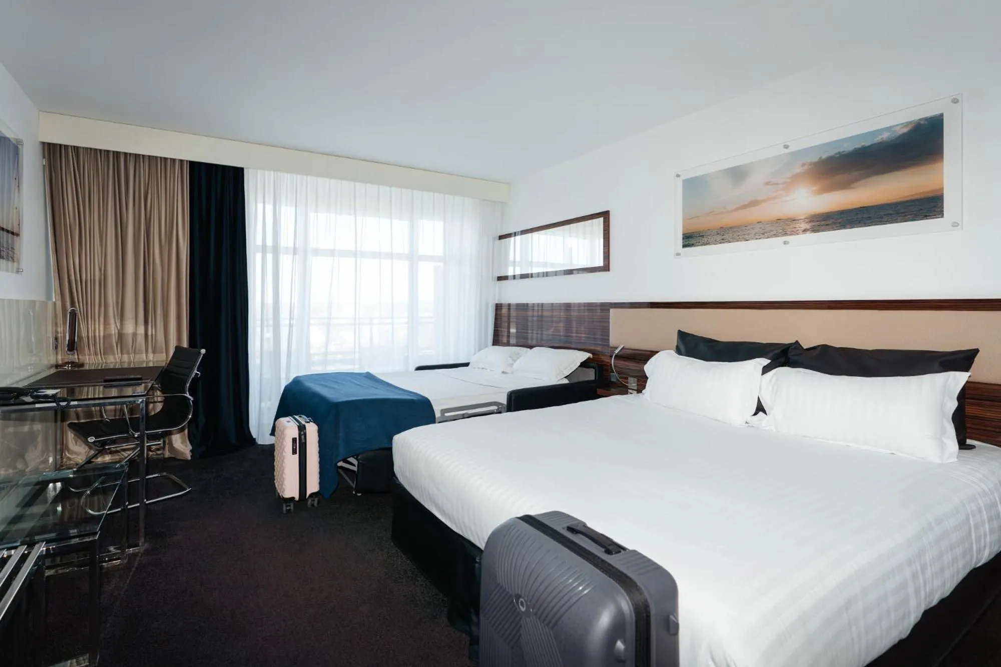 Bed in Westotel Le Pouliguen