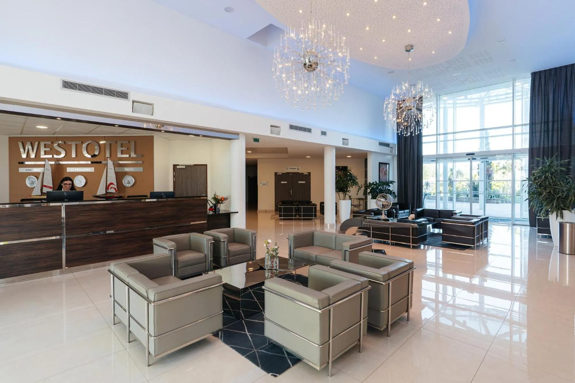Lobby or reception in Westotel Le Pouliguen