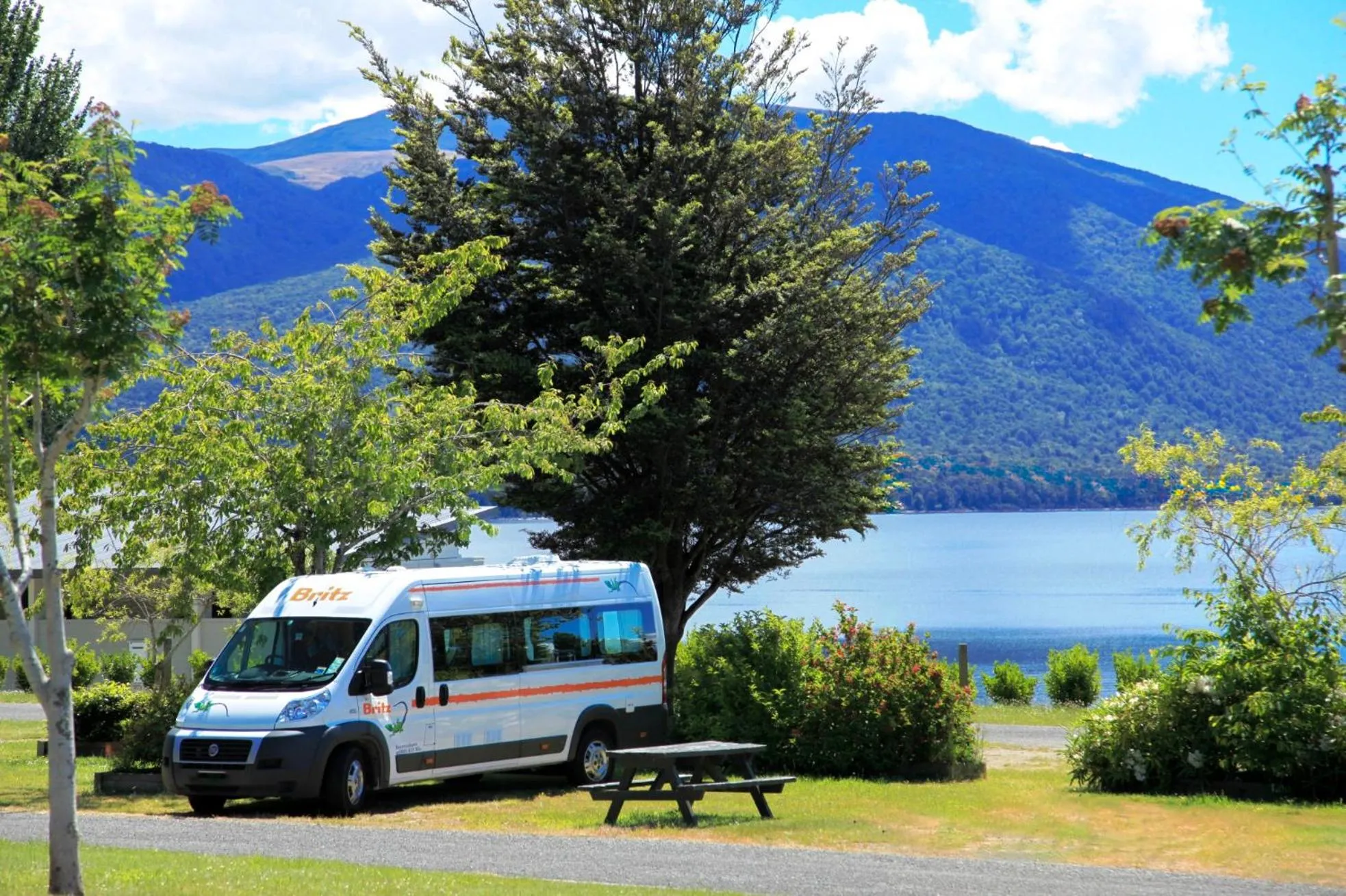Natural landscape in Te Anau Lakeview Holiday Park & Motels