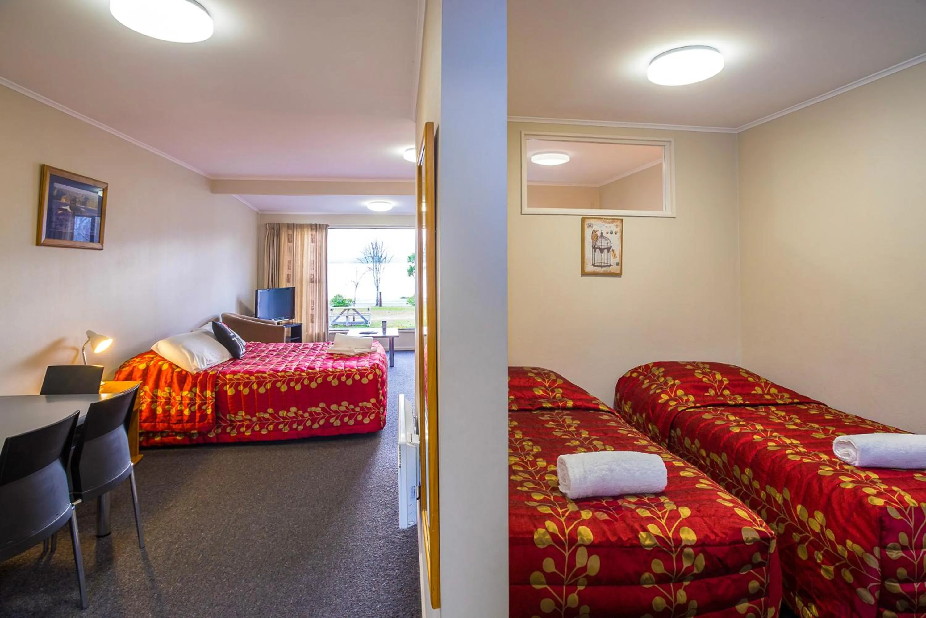Bed in Te Anau Lakeview Holiday Park & Motels