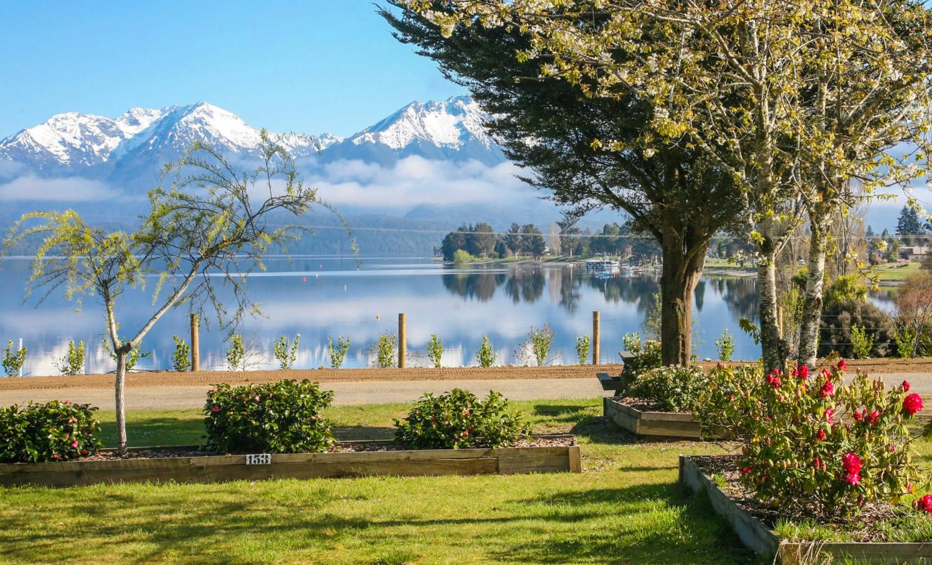 Natural landscape in Te Anau Lakeview Holiday Park & Motels