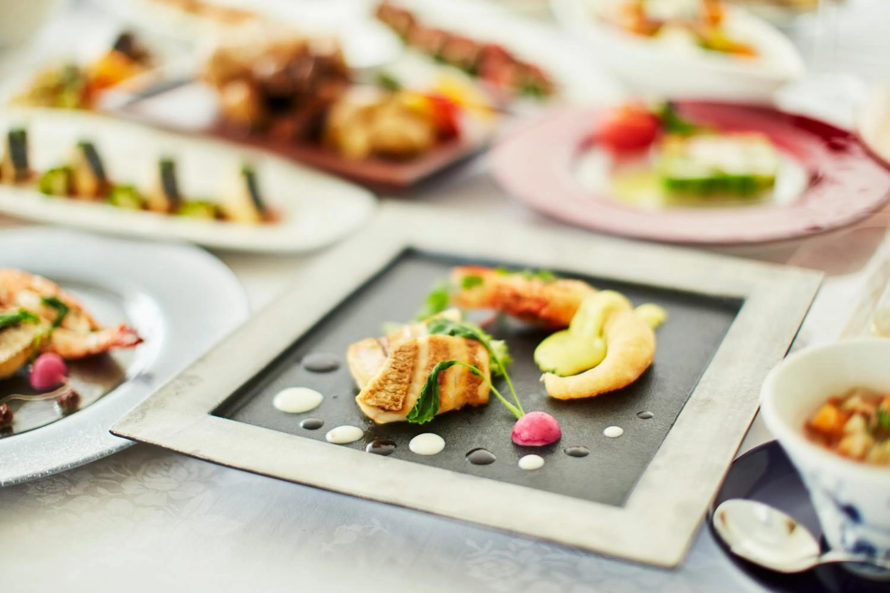 Food close-up in Wakanoura Nature Resort Epicharis