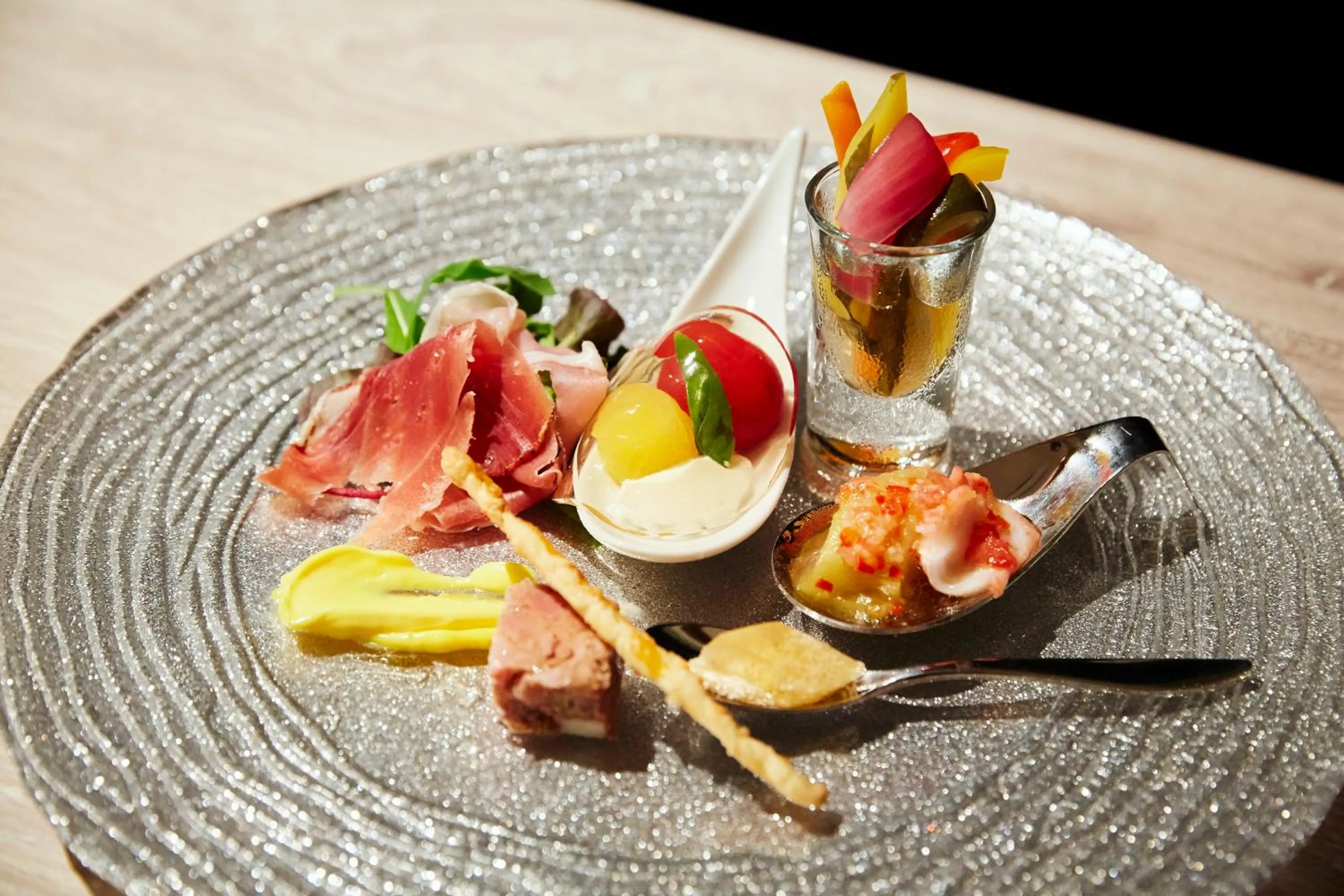 Food close-up in Wakanoura Nature Resort Epicharis