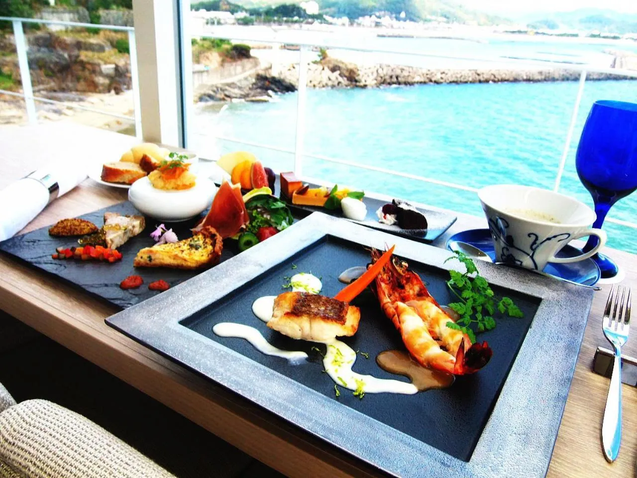 Food close-up in Wakanoura Nature Resort Epicharis