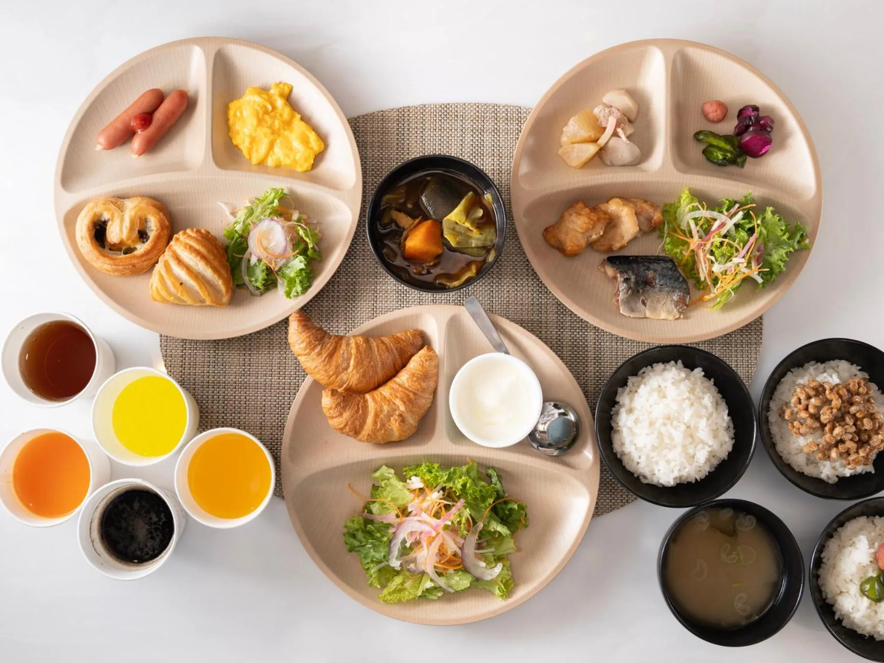 Food in Super Hotel Asahikawa