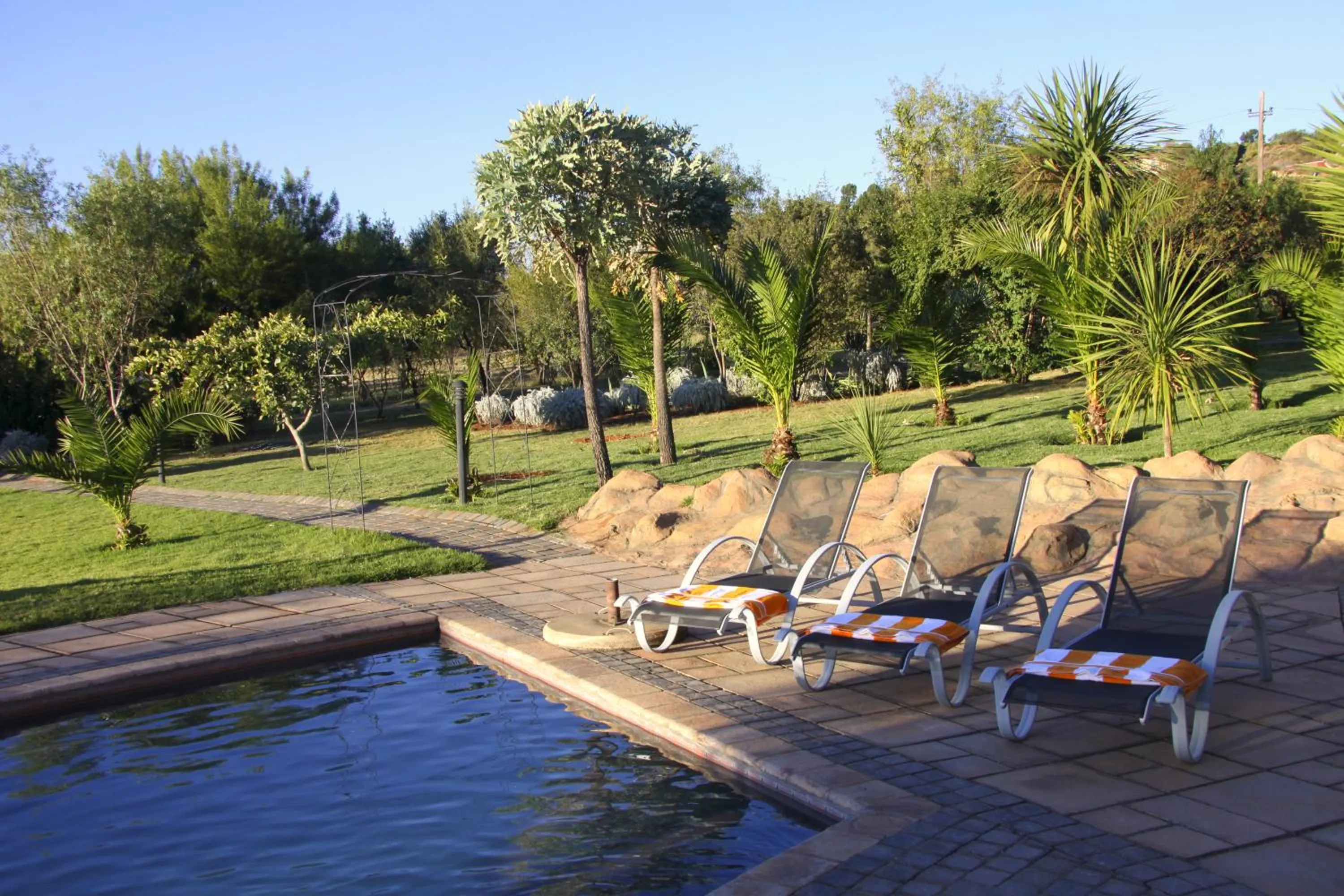 Swimming pool in Glenda's Guest Suites