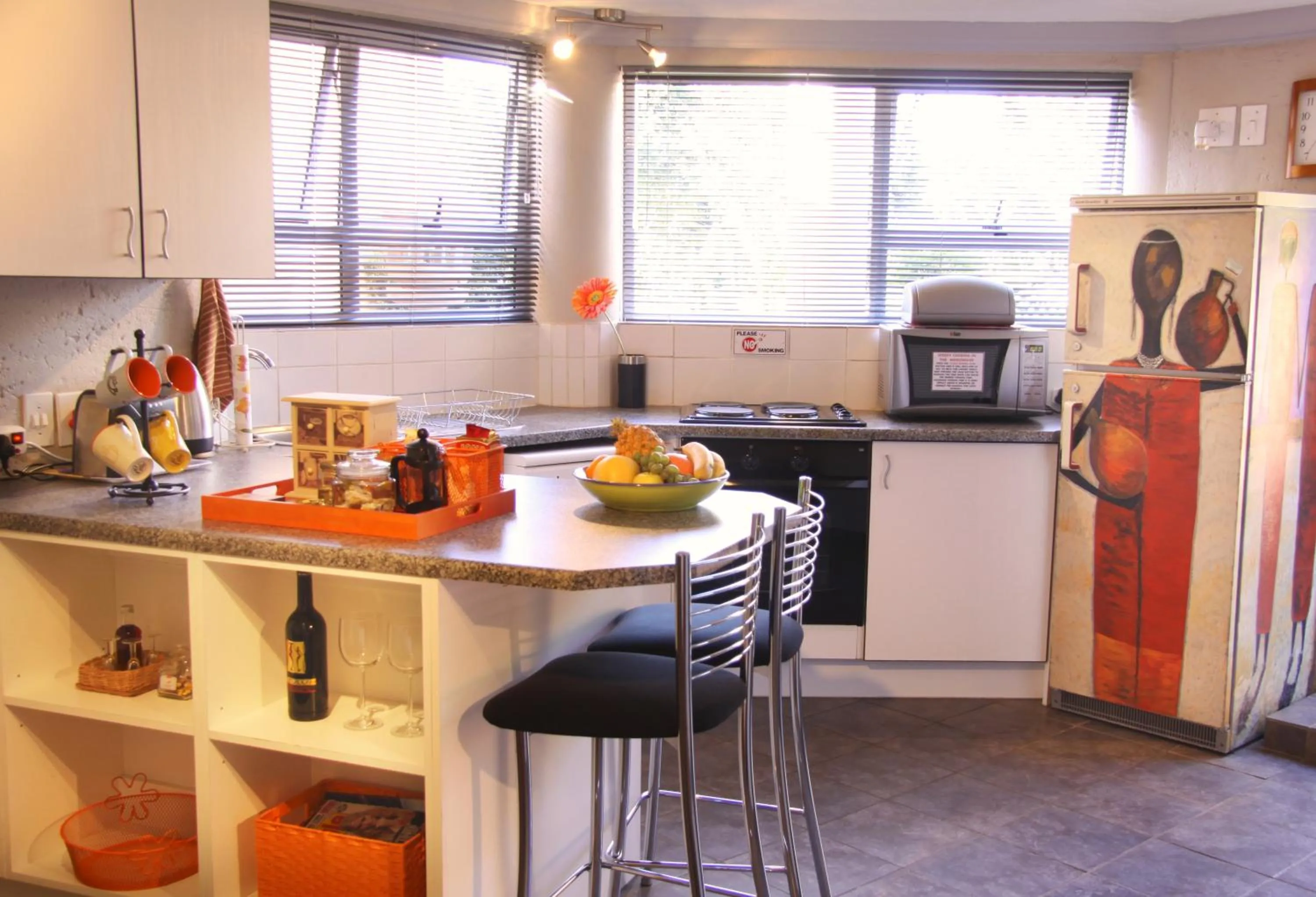 kitchen in Glenda's Guest Suites