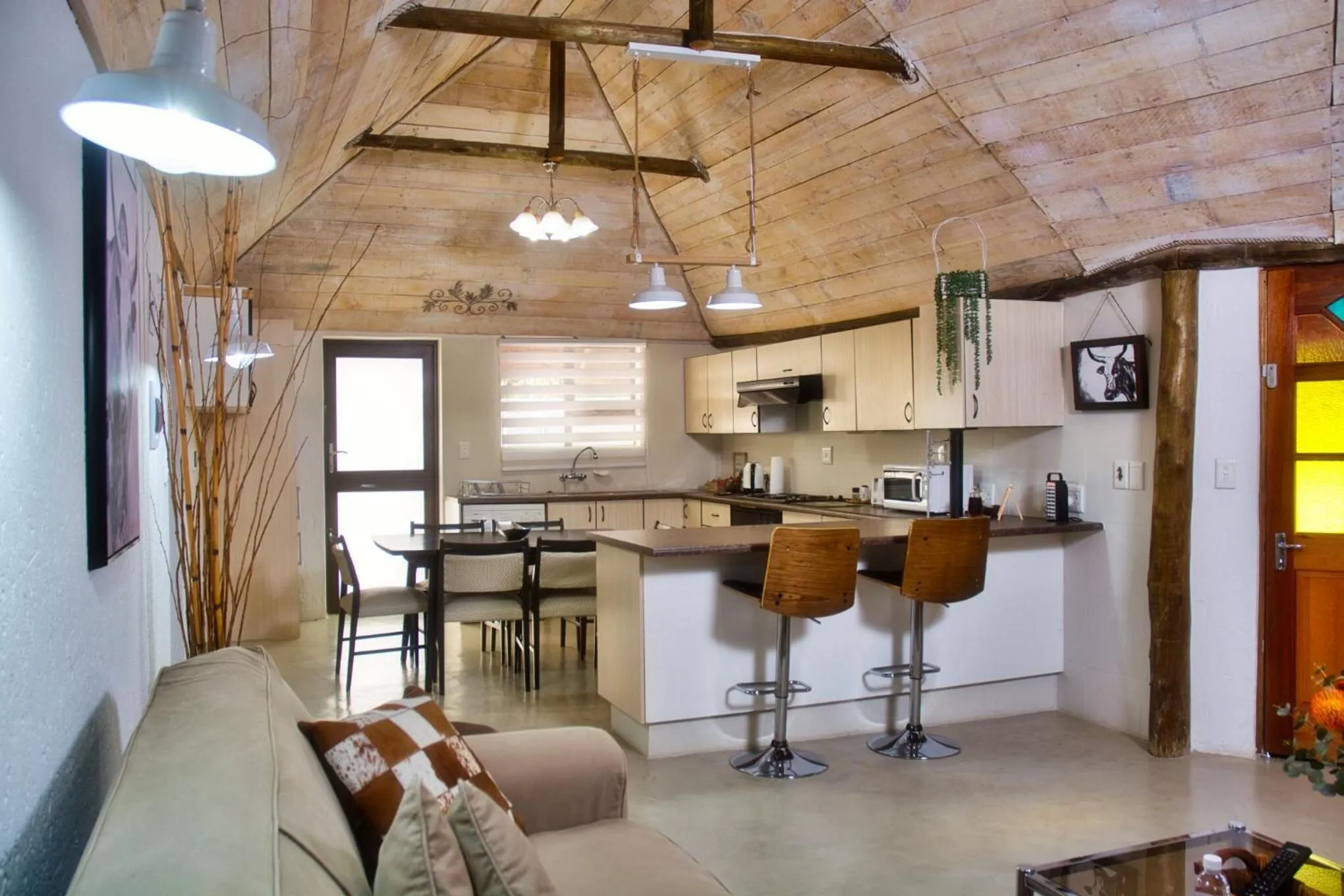 kitchen in Glenda's Guest Suites