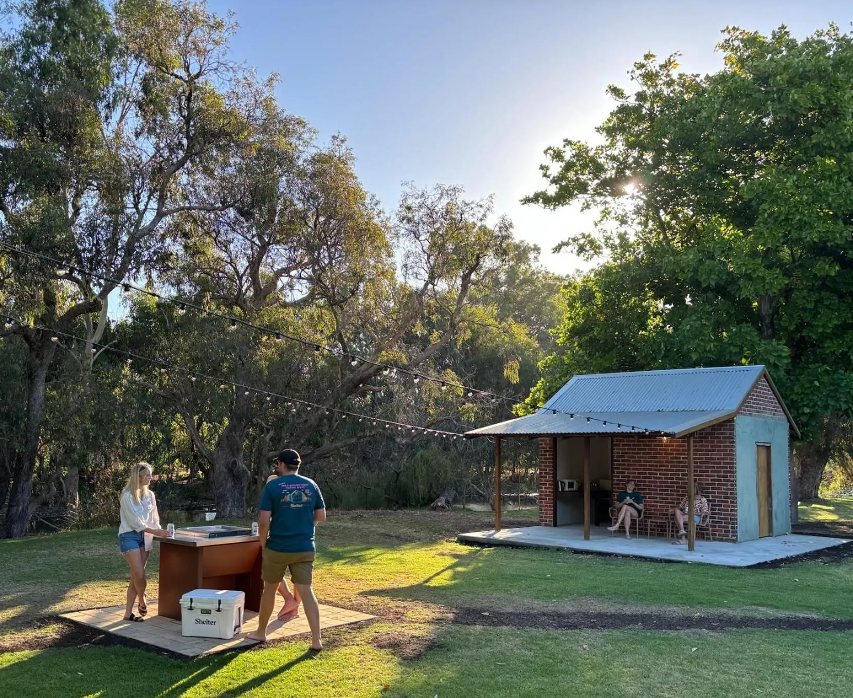 BBQ facilities in Busselton River Resort
