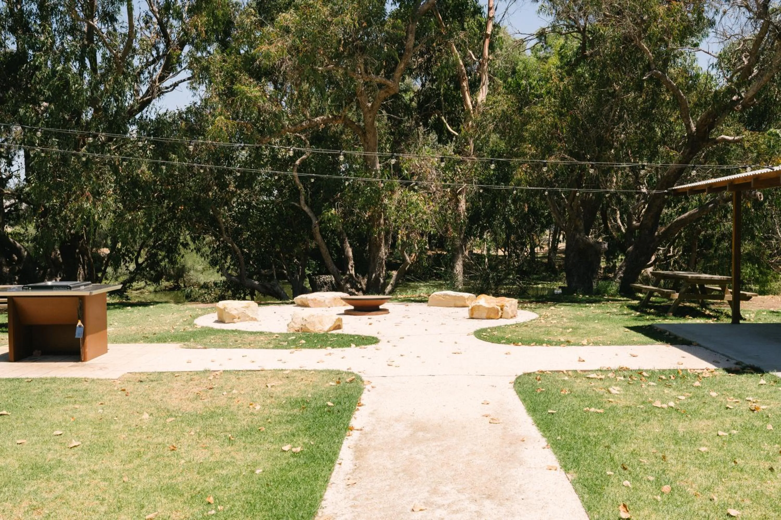 BBQ facilities in The Timothée Resort