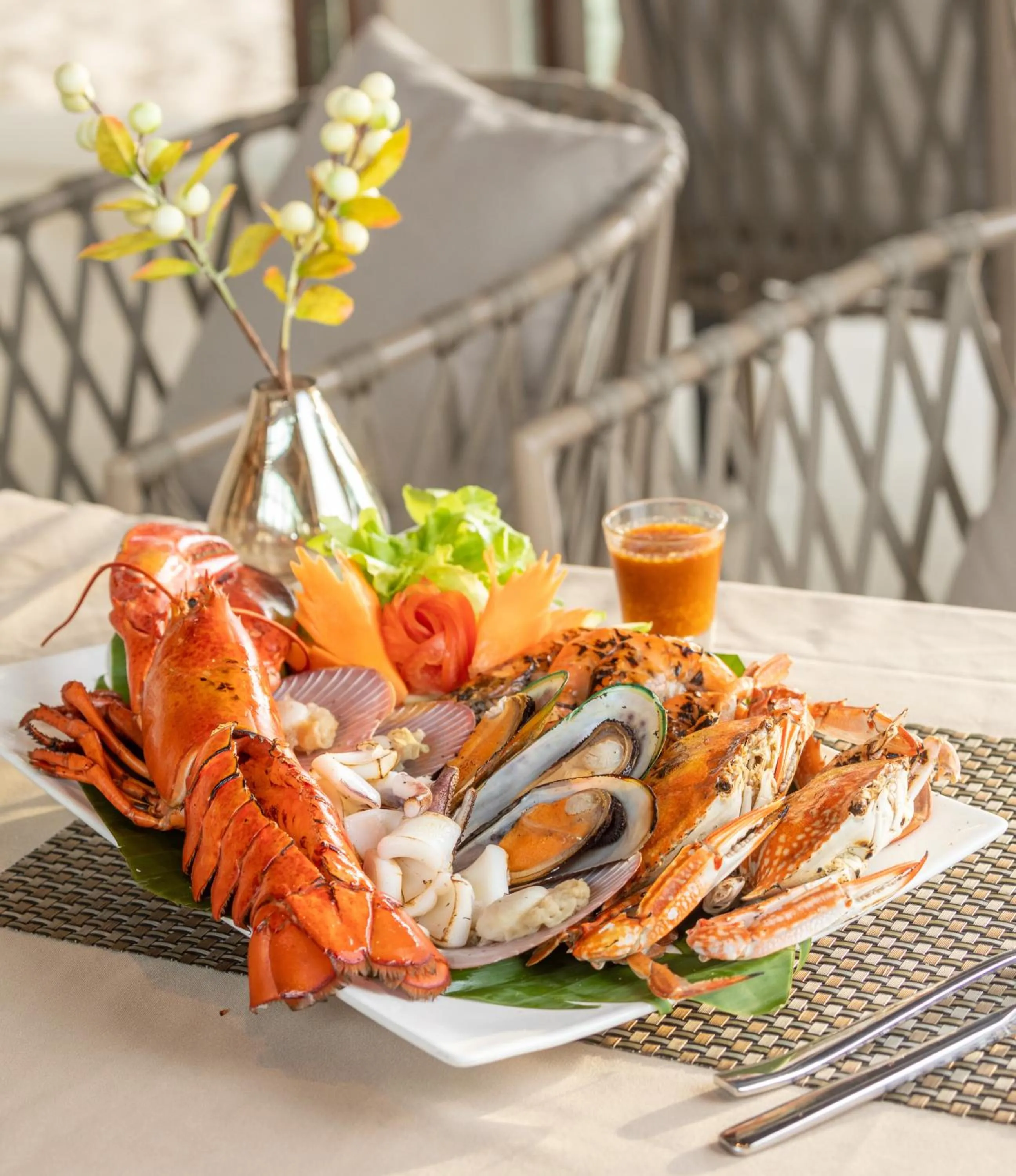 Food and drinks in Ajinta Resort