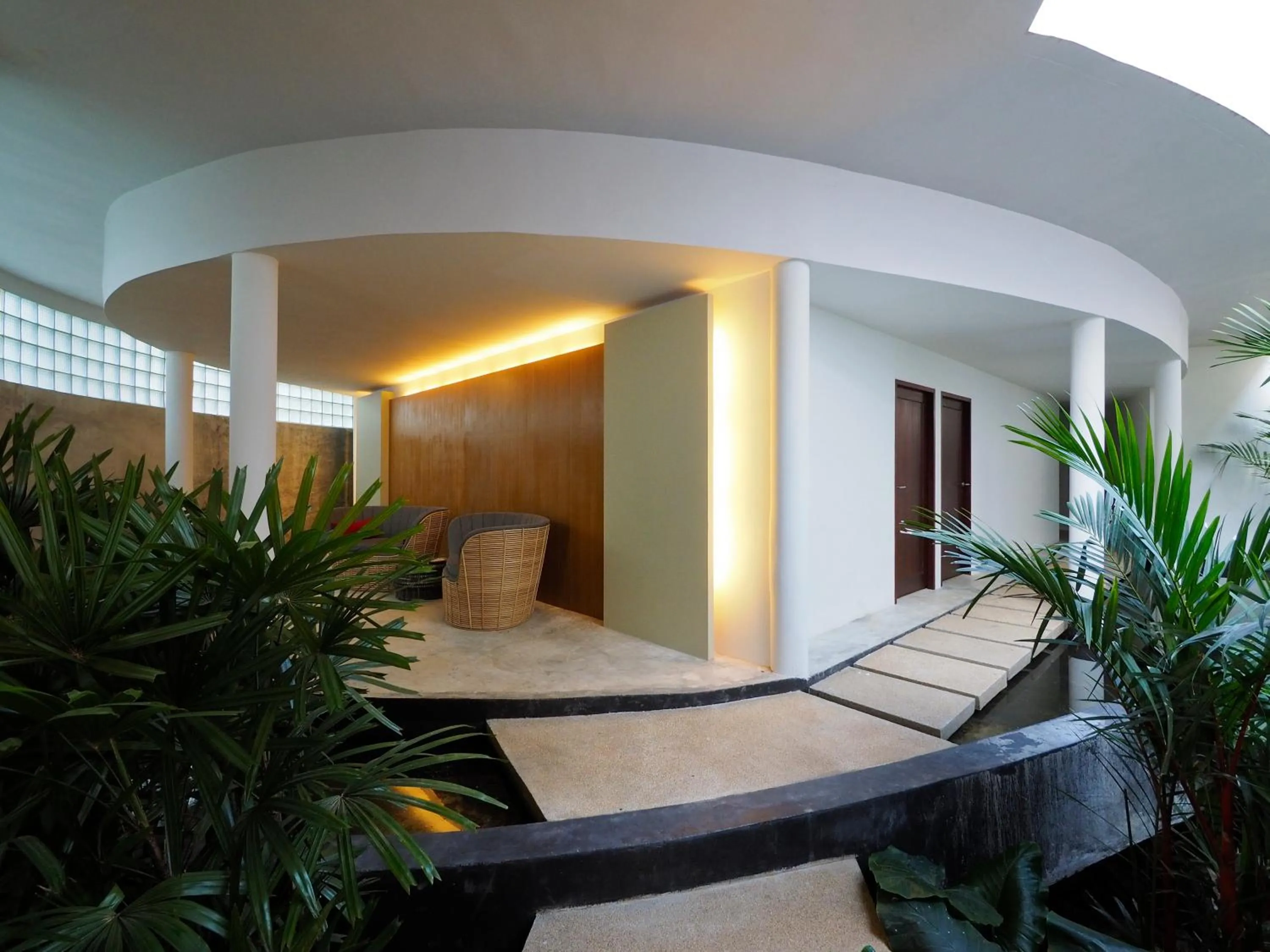 Decorative detail in Cham's House