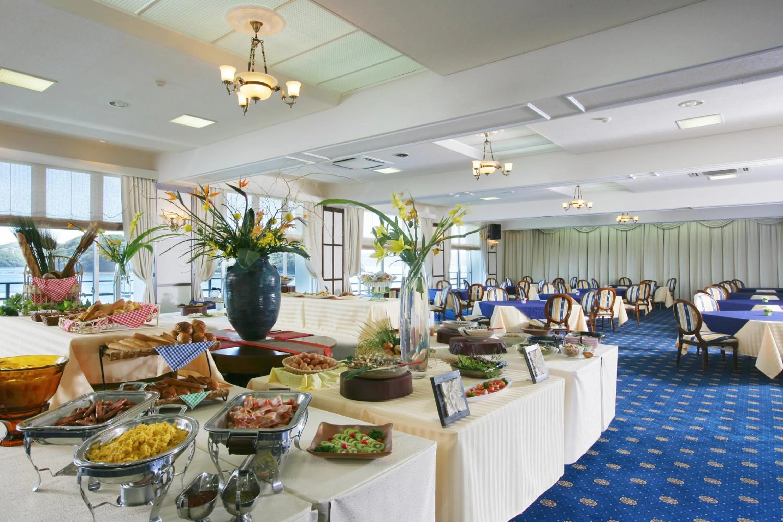 Buffet breakfast in Hirado Kaijyo Hotel