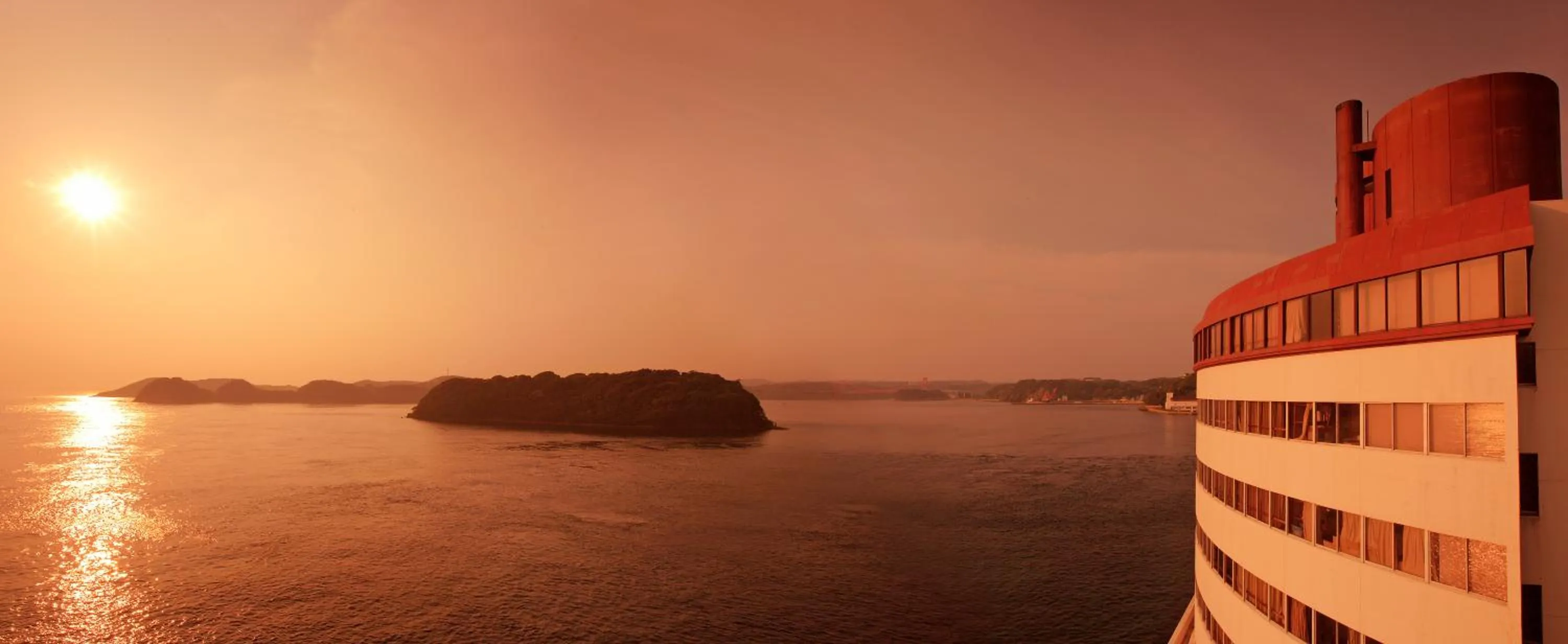 Natural landscape in Hirado Kaijyo Hotel