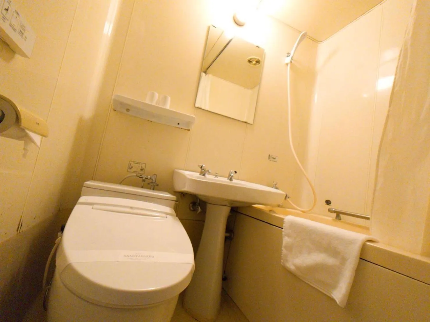 Shower in Hirado Kaijyo Hotel