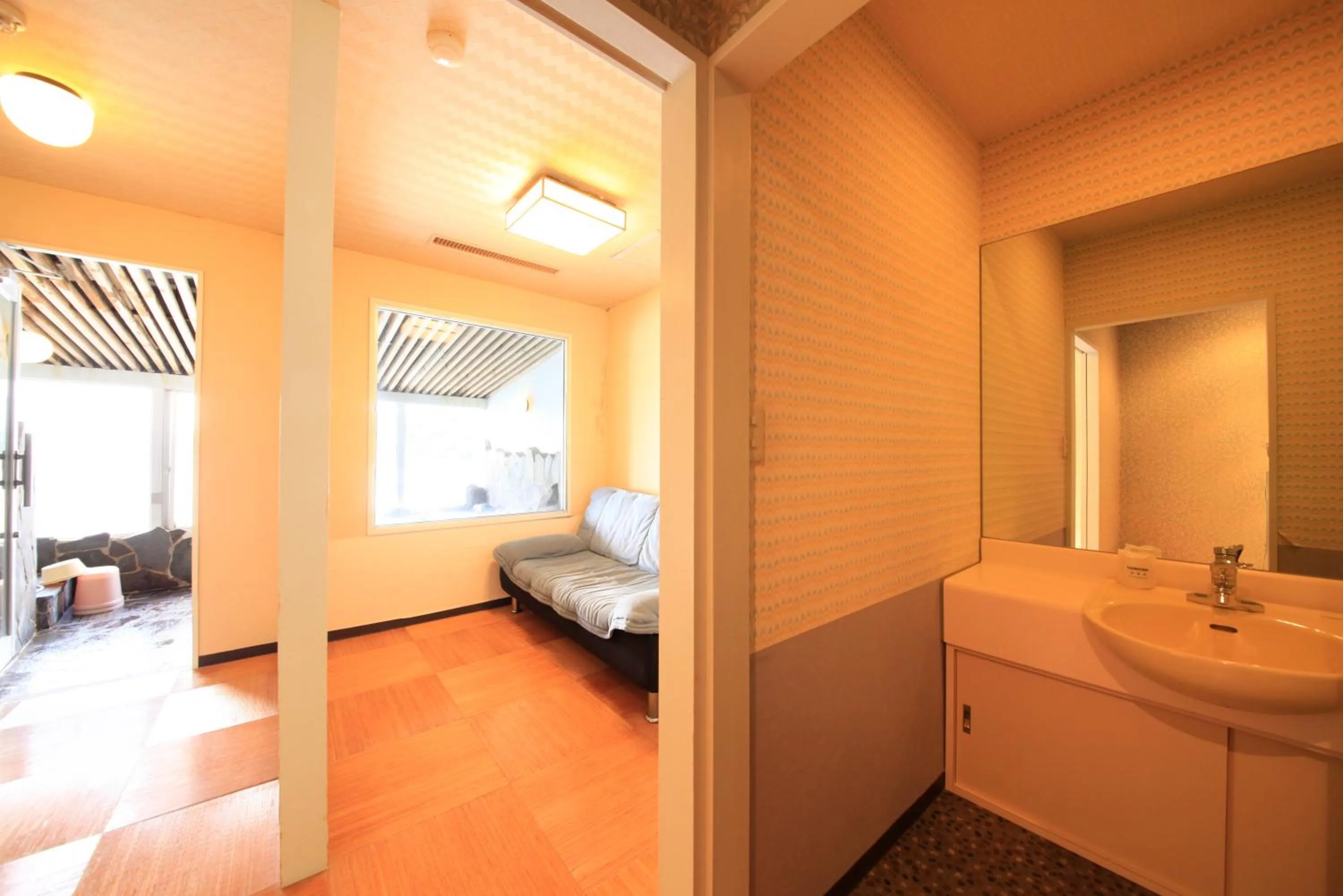 Hot Spring Bath, Bed in Hirado Kaijyo Hotel