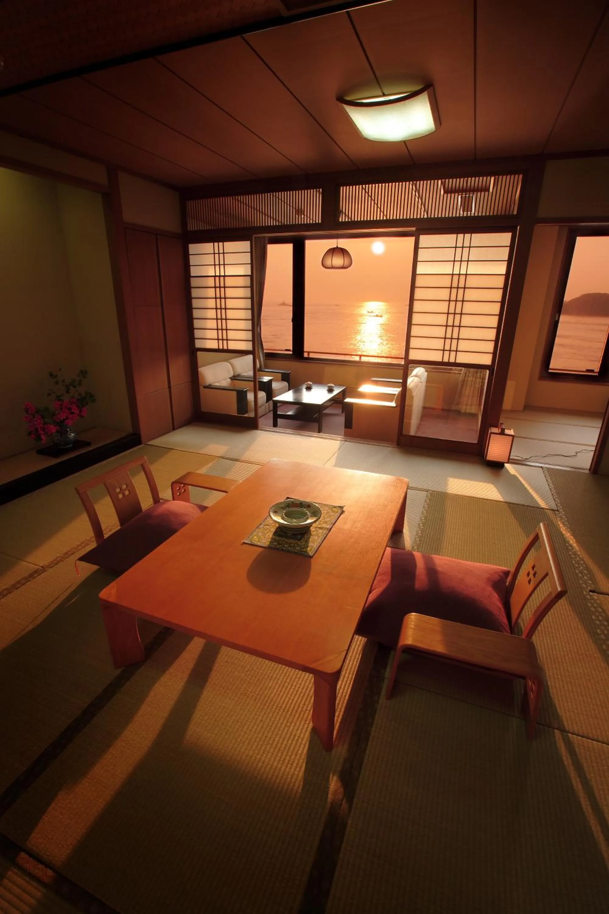 Living room in Hirado Kaijyo Hotel