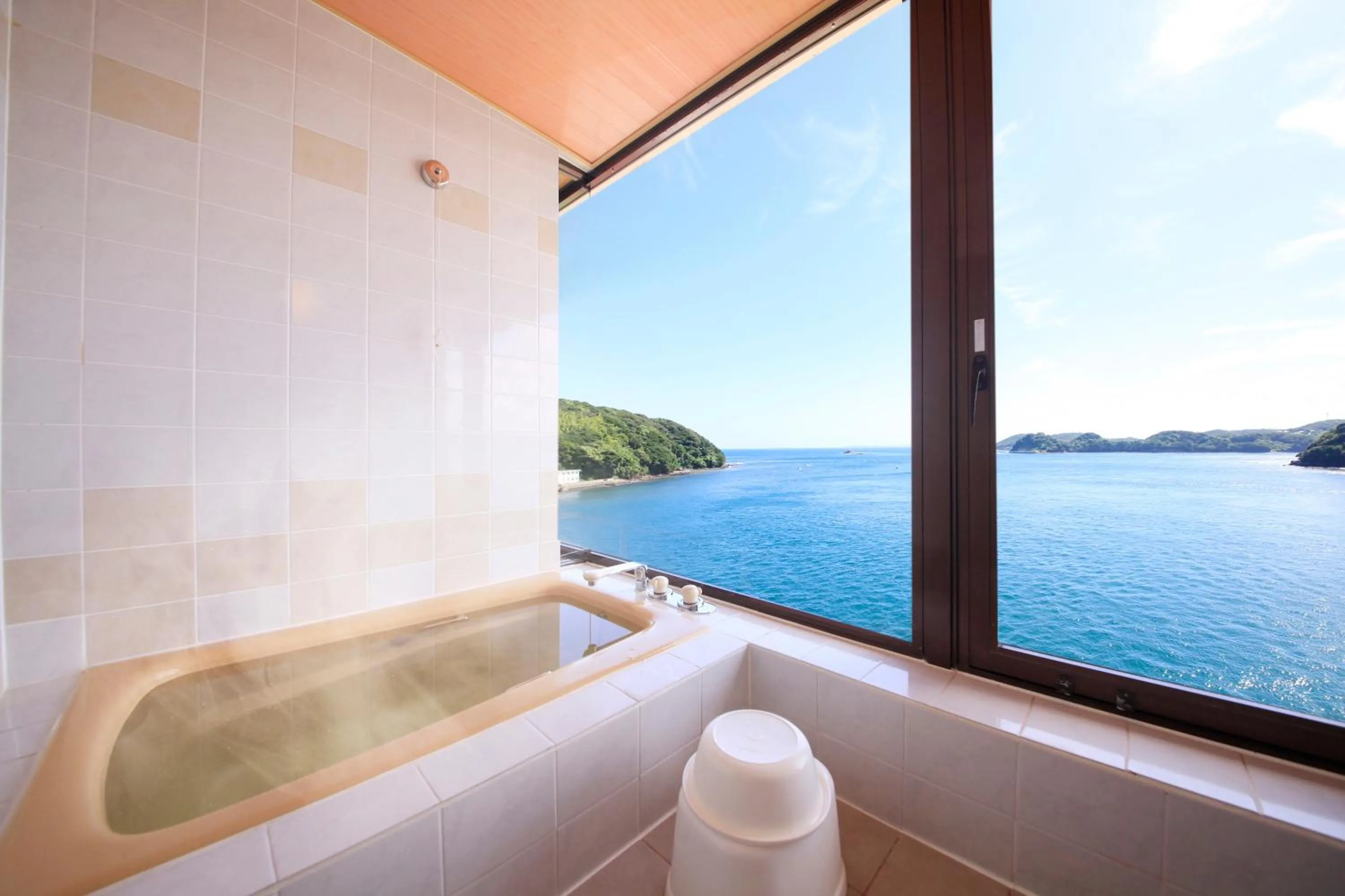 Bathroom in Hirado Kaijyo Hotel