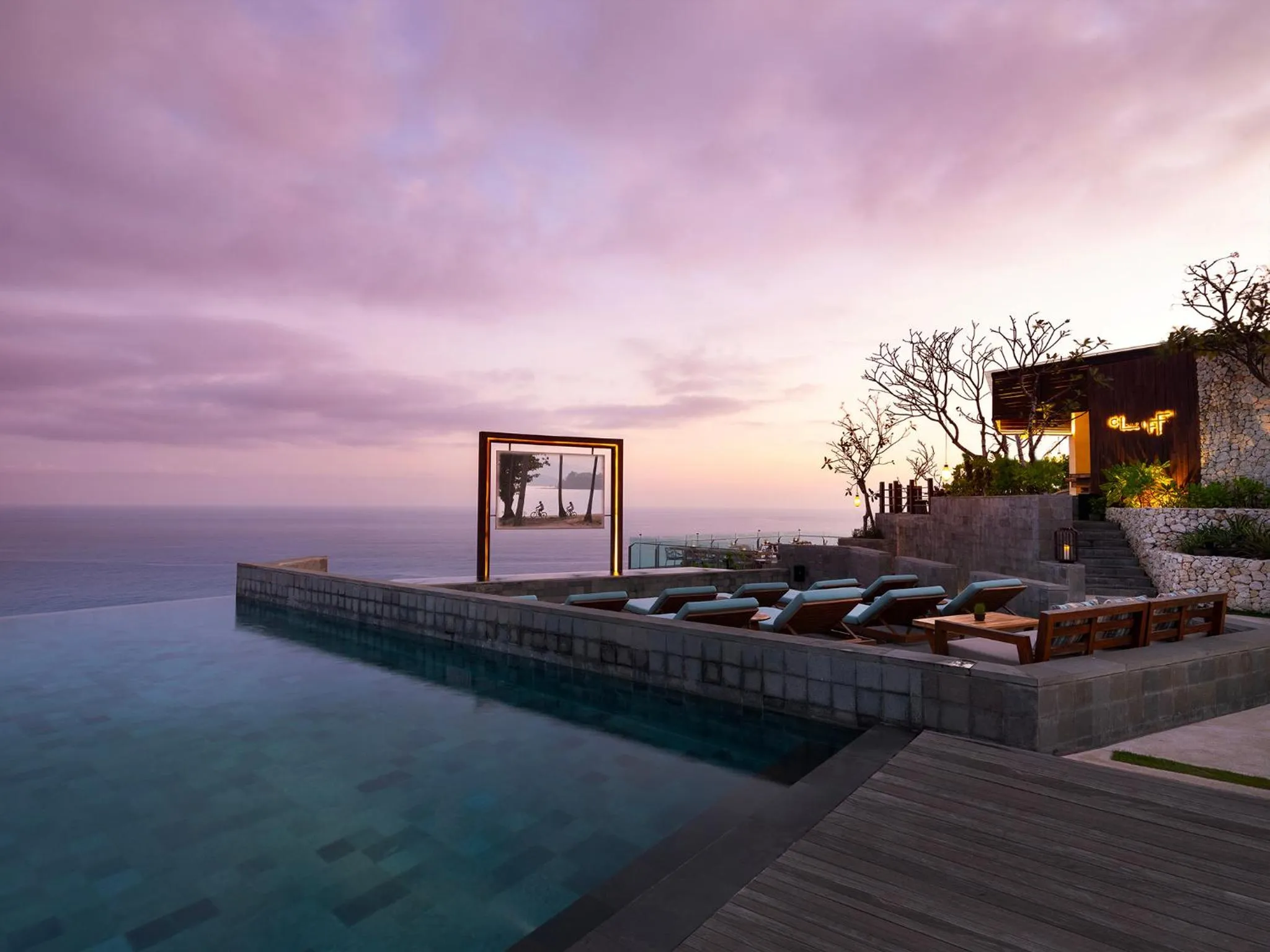 Natural landscape in Six Senses Uluwatu