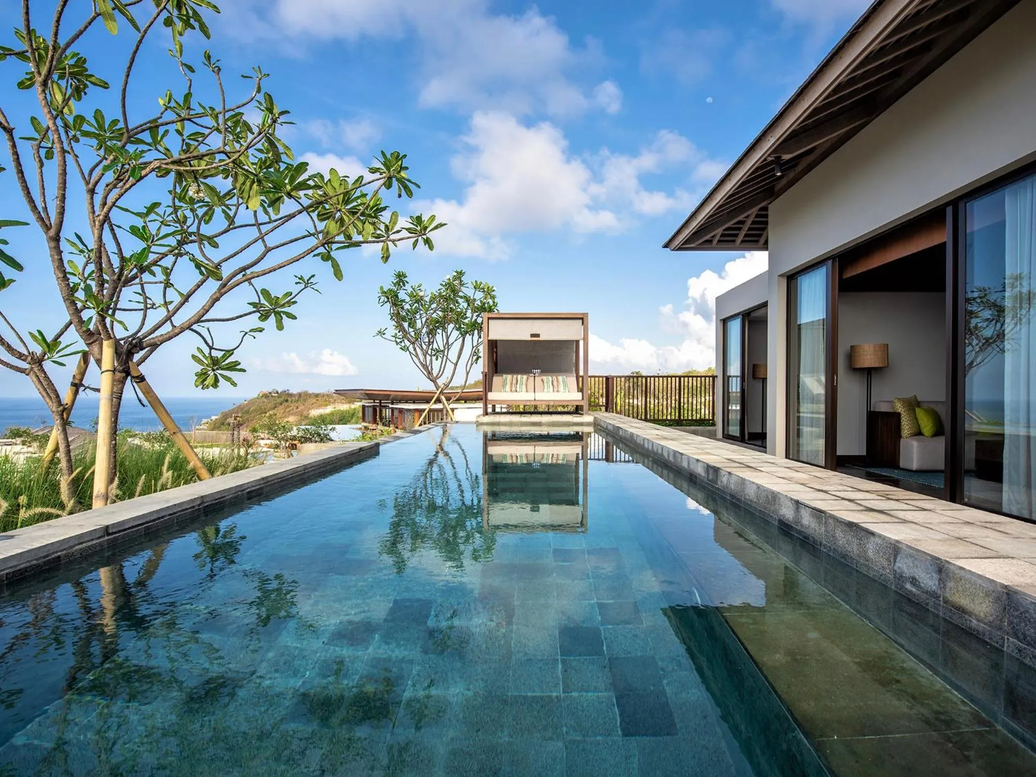 Natural landscape in Six Senses Uluwatu