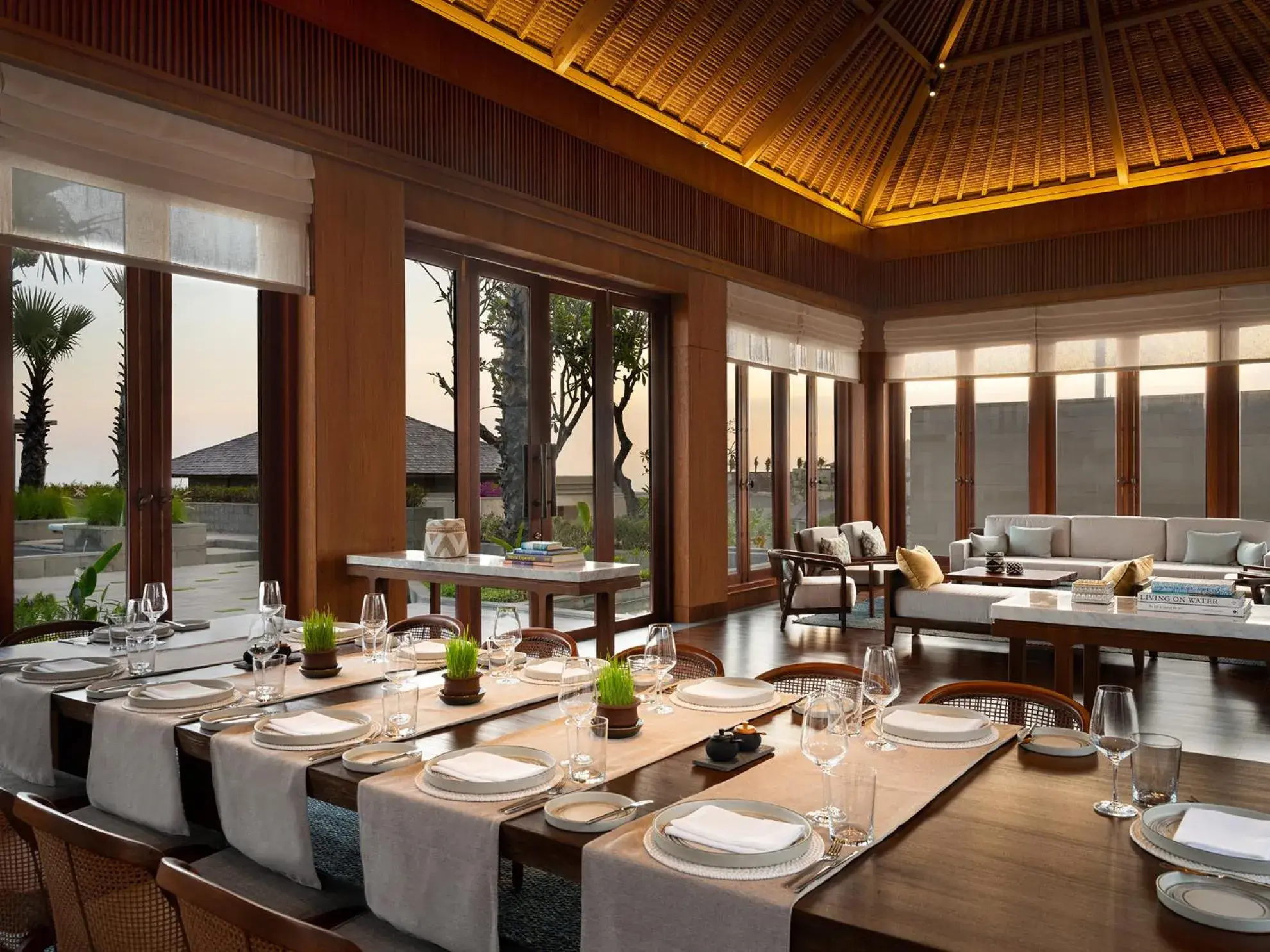 The Retreat Four Bedroom with Ocean Cliff Front view in Six Senses Uluwatu The Retreat Four Bedroom with Ocean Cliff Front view in Six Senses Uluwatu