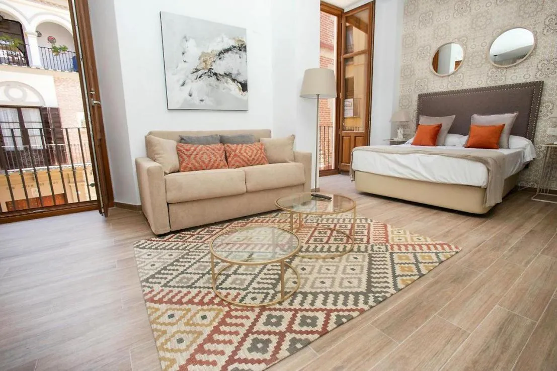 Seating area in Feelathome Mártires Apartments