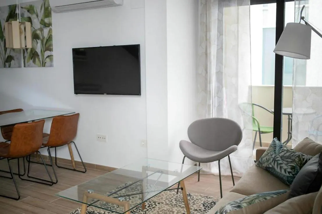 Seating area in Feelathome Mártires Apartments