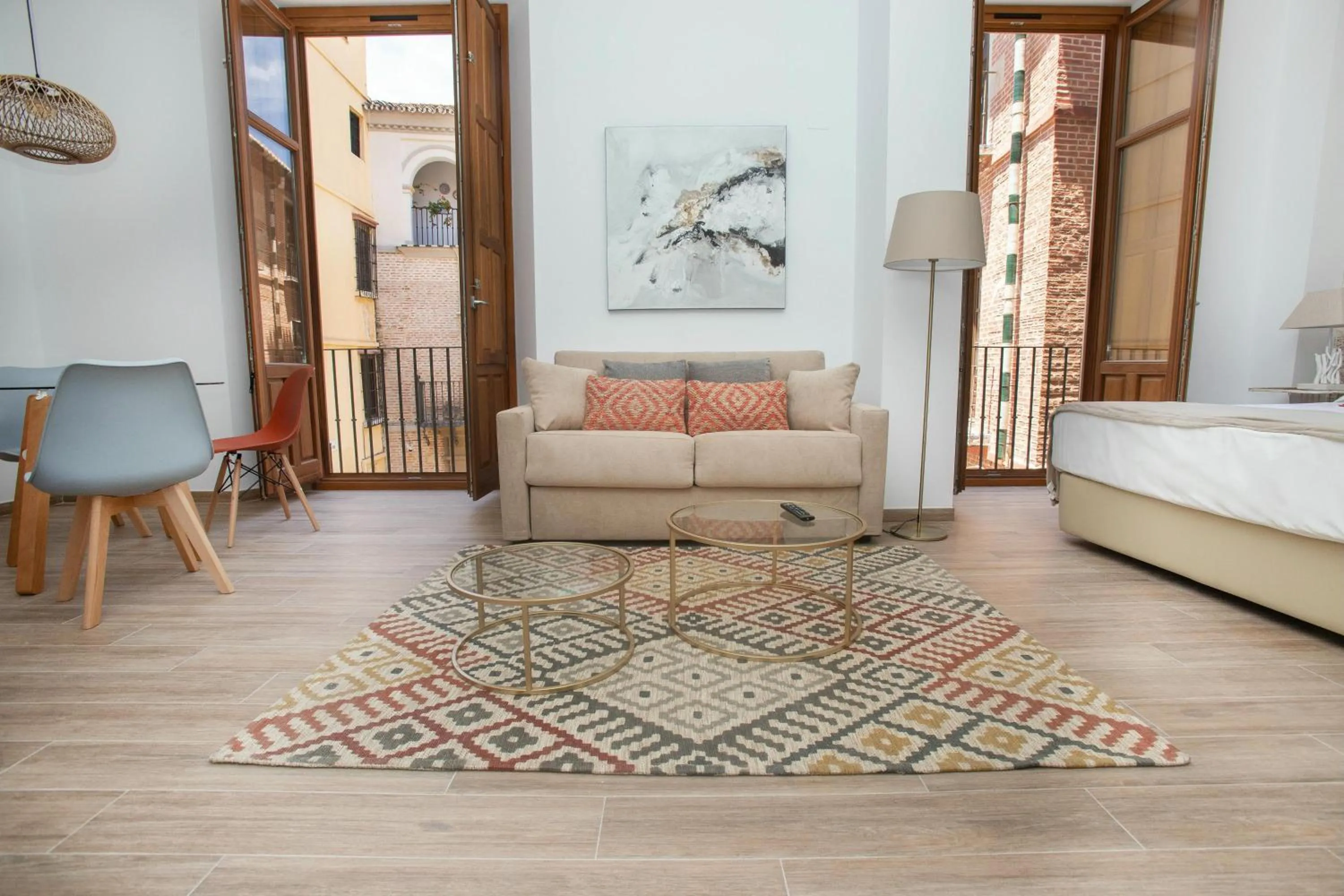 Balcony/Terrace in Feelathome Mártires Apartments