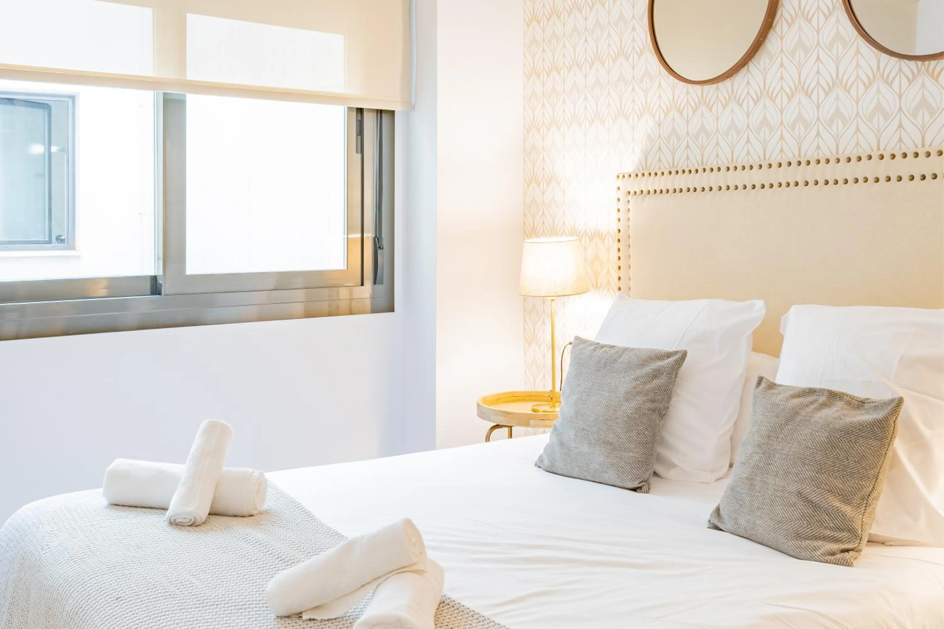 Bedroom, Bed in Feelathome Mártires Apartments