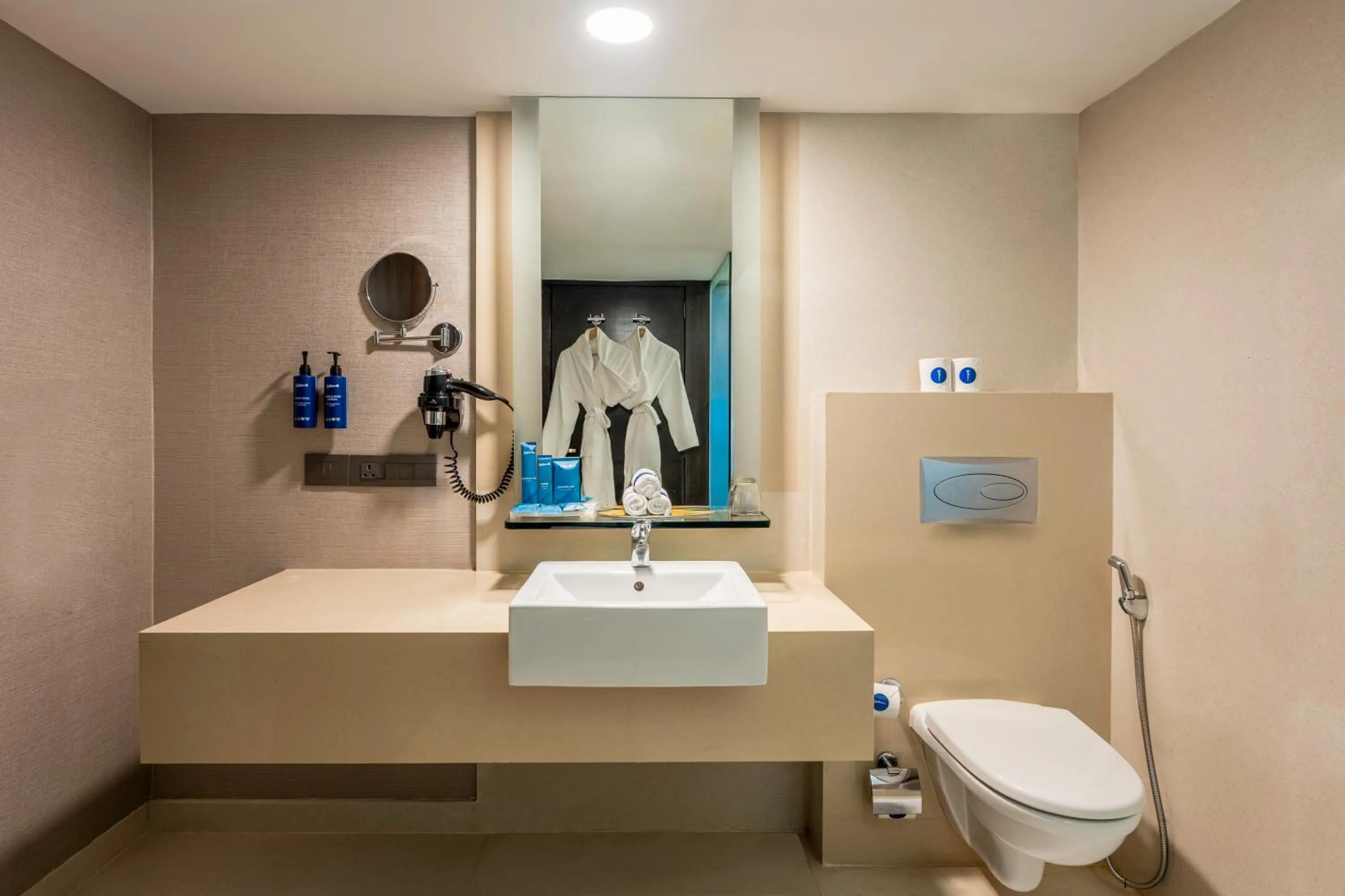 Bathroom in Radisson Blu Hotel Pune Kharadi