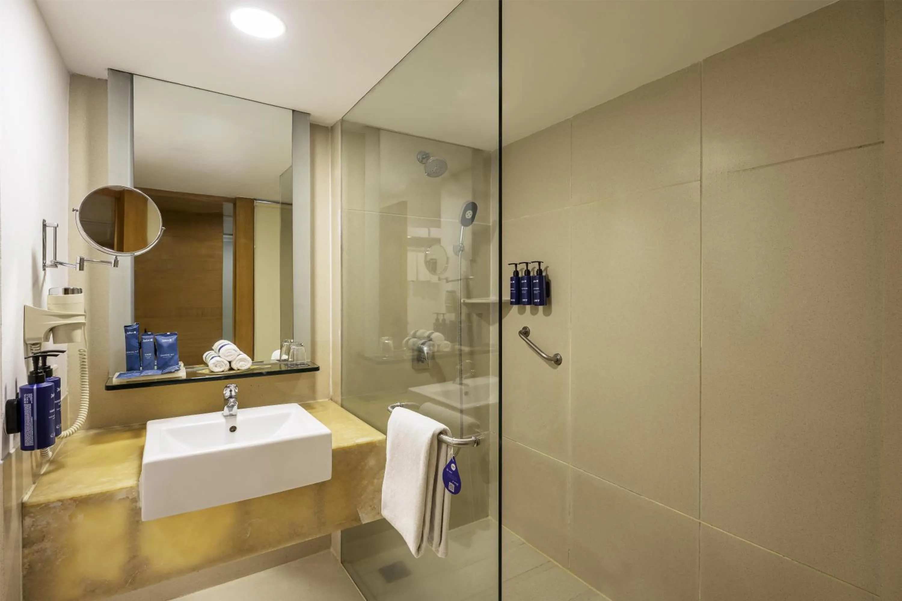 Bathroom in Radisson Blu Hotel Pune Kharadi