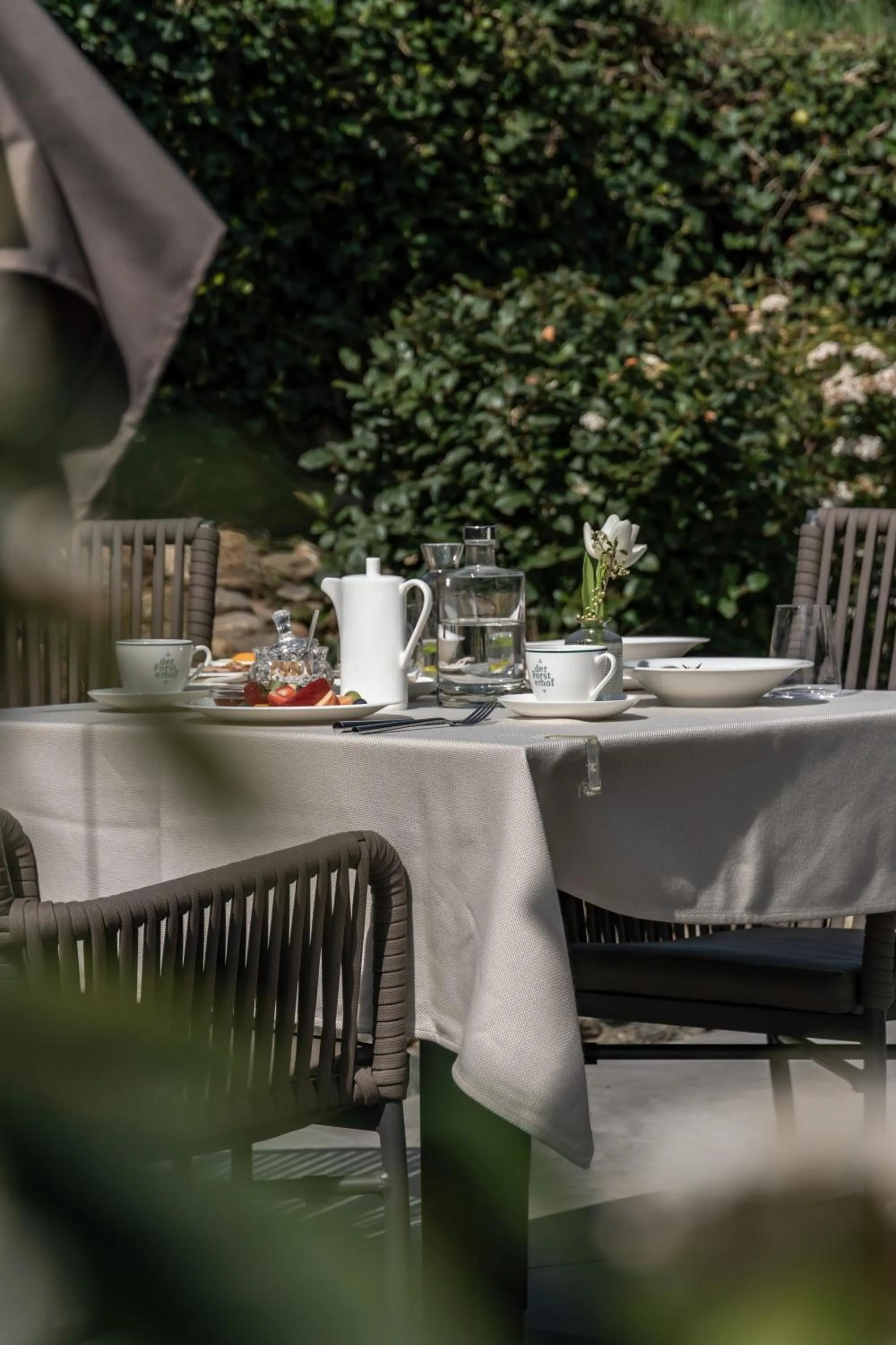 Food and drinks in Garni-Hotel Der Forsterhof