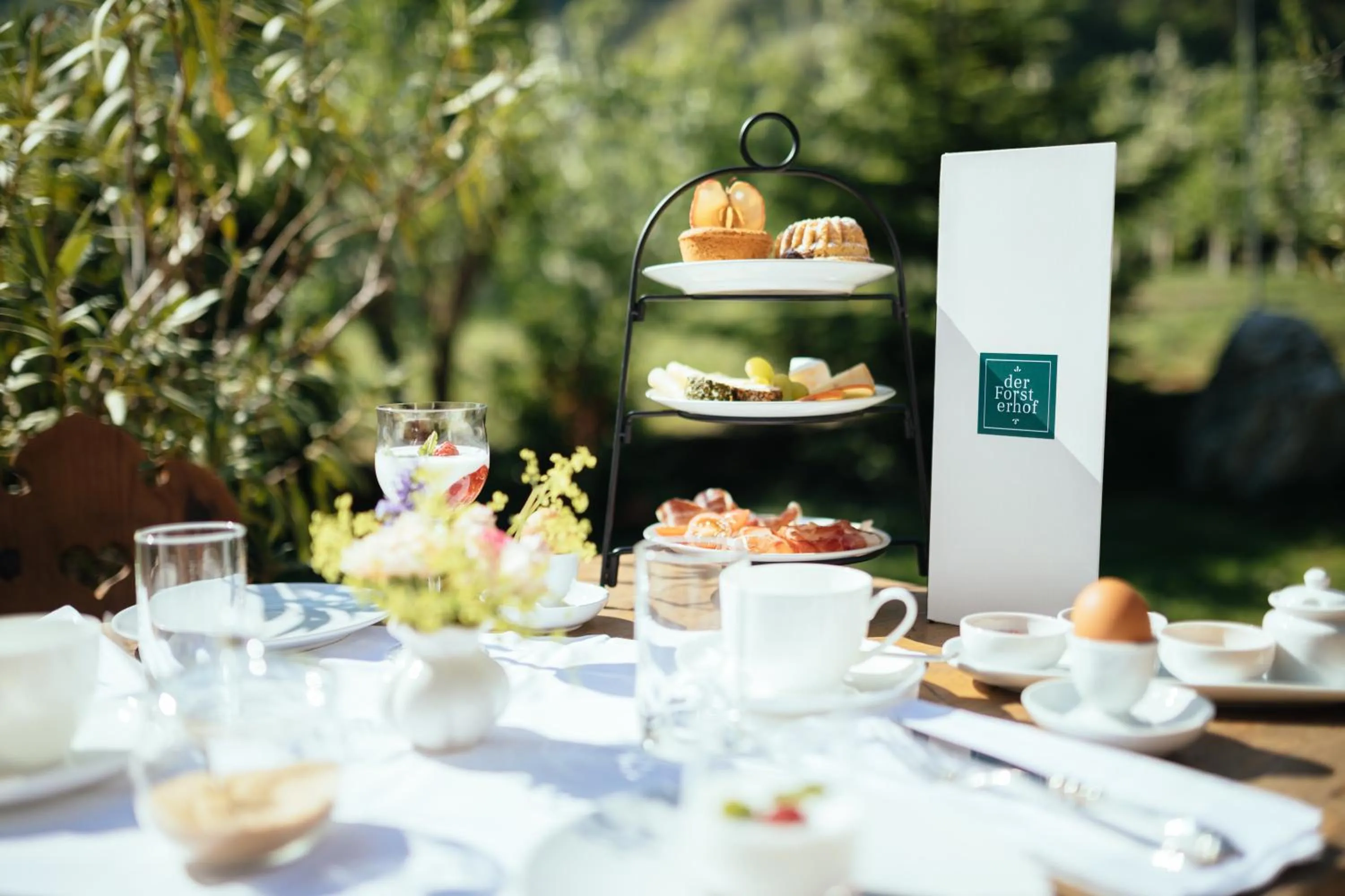 Food close-up in Garni-Hotel Der Forsterhof