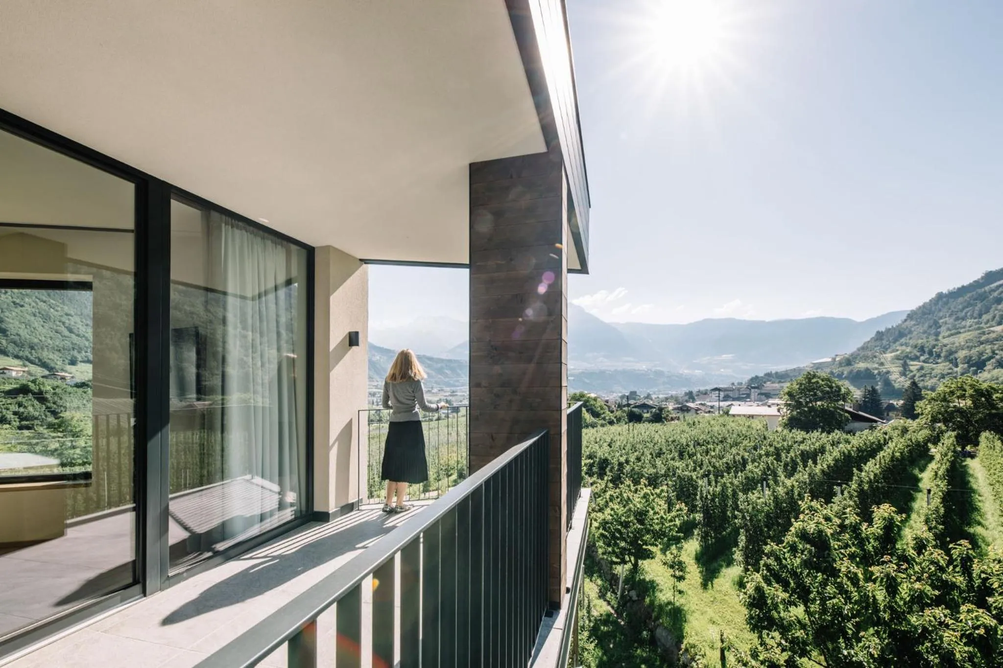 Balcony/Terrace in Garni-Hotel Der Forsterhof