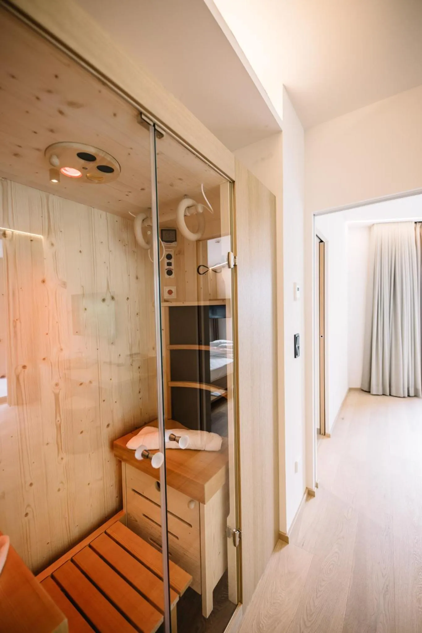 Sauna, Bed in Garni-Hotel Der Forsterhof