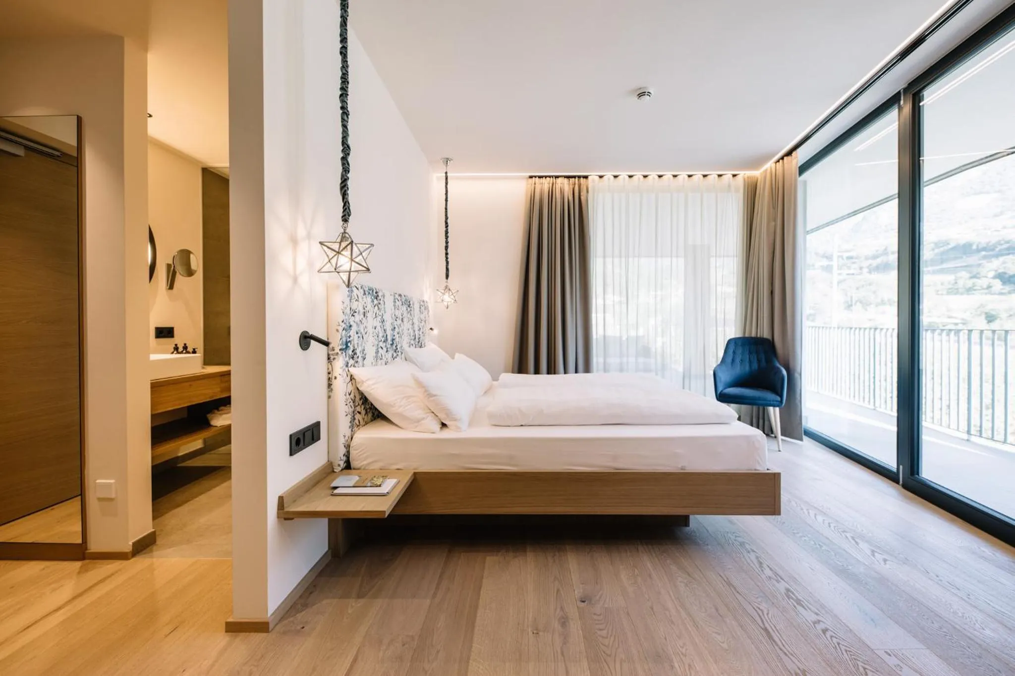 Seating area, Bed in Garni-Hotel Der Forsterhof