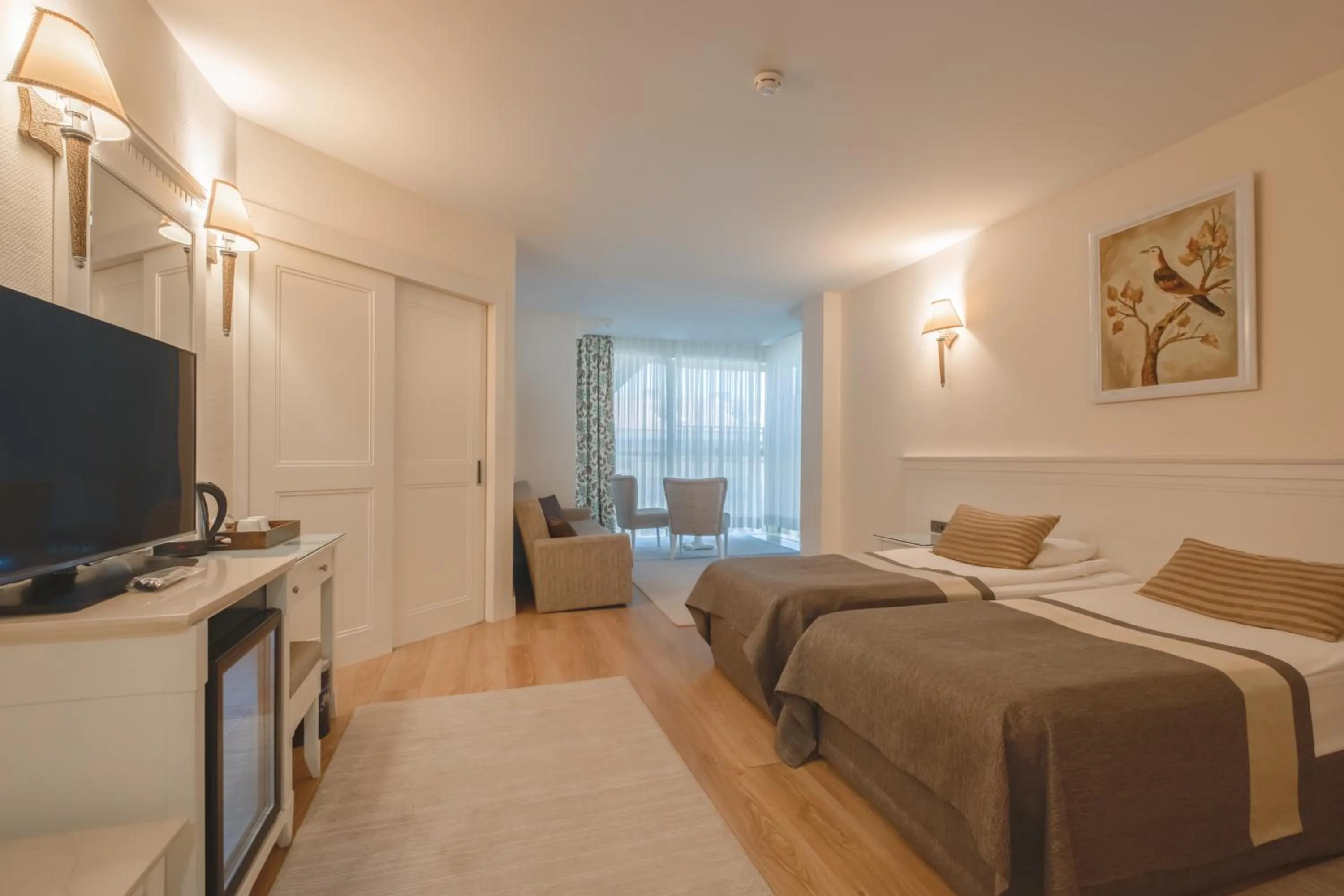 Bedroom, Bed in Fame Residence Kemer & Spa