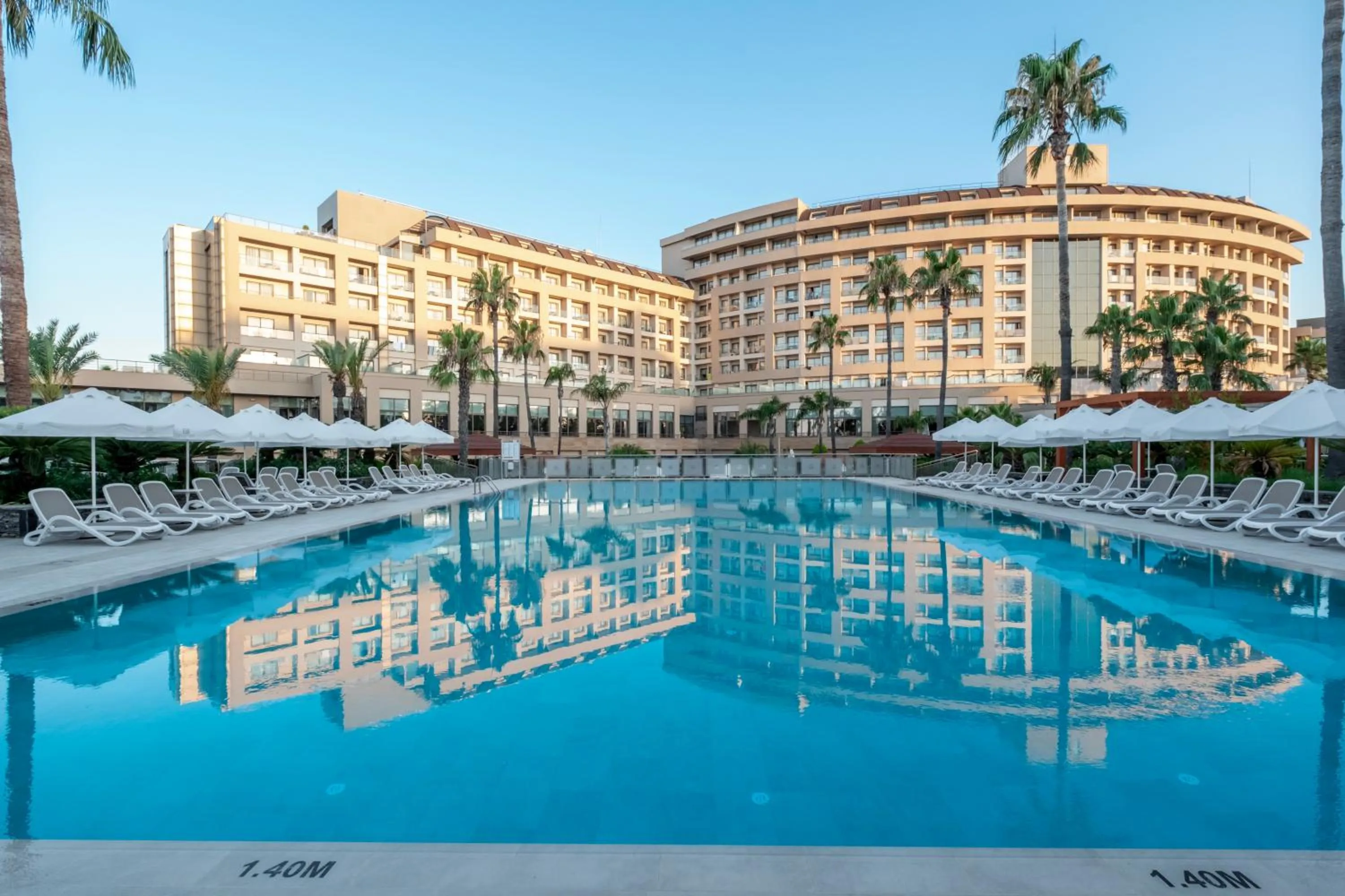 Pool view in Fame Residence Lara & Spa