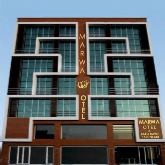 Facade/entrance in Marwa Hotel