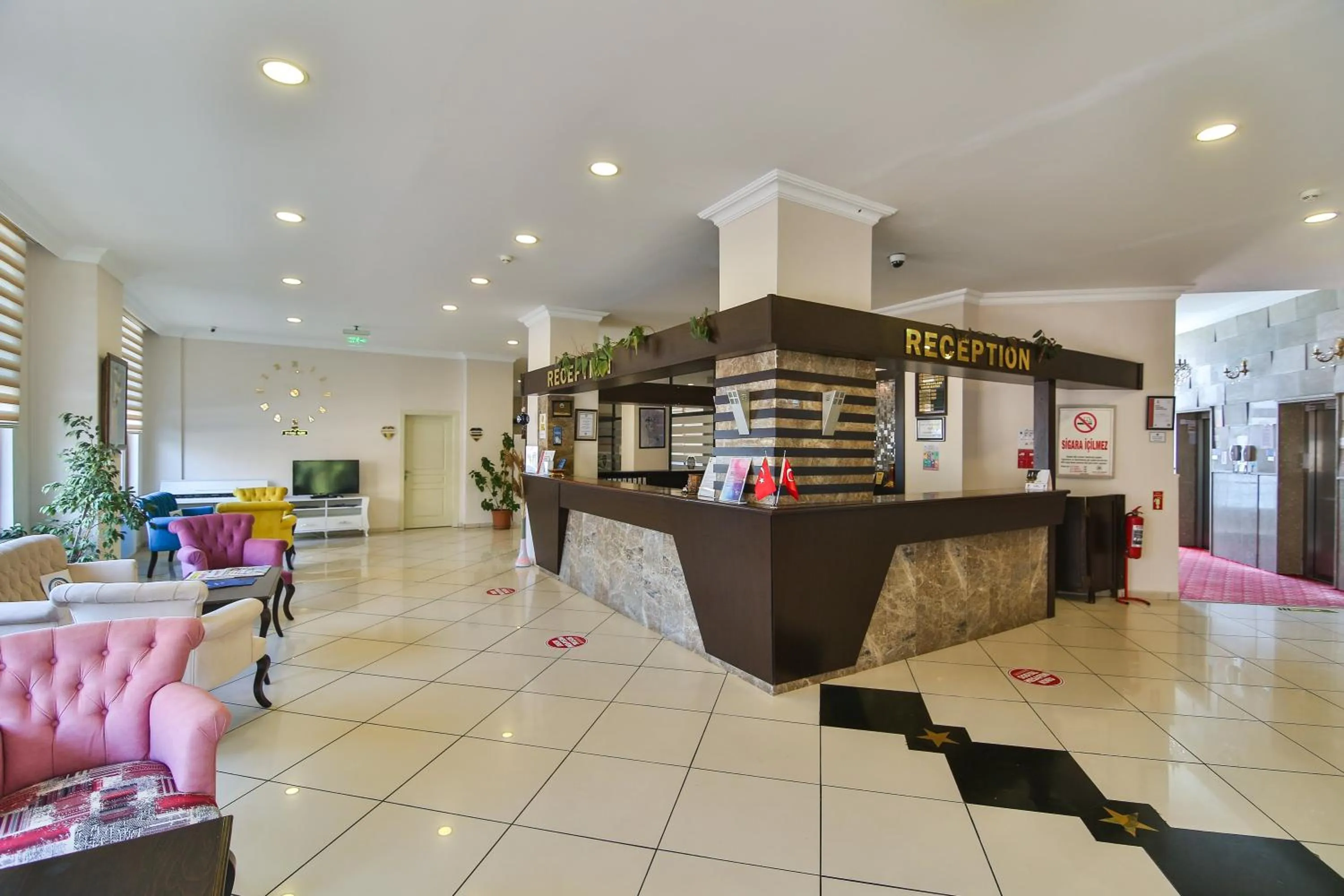 Lobby or reception in Amasra Diamond Hotel