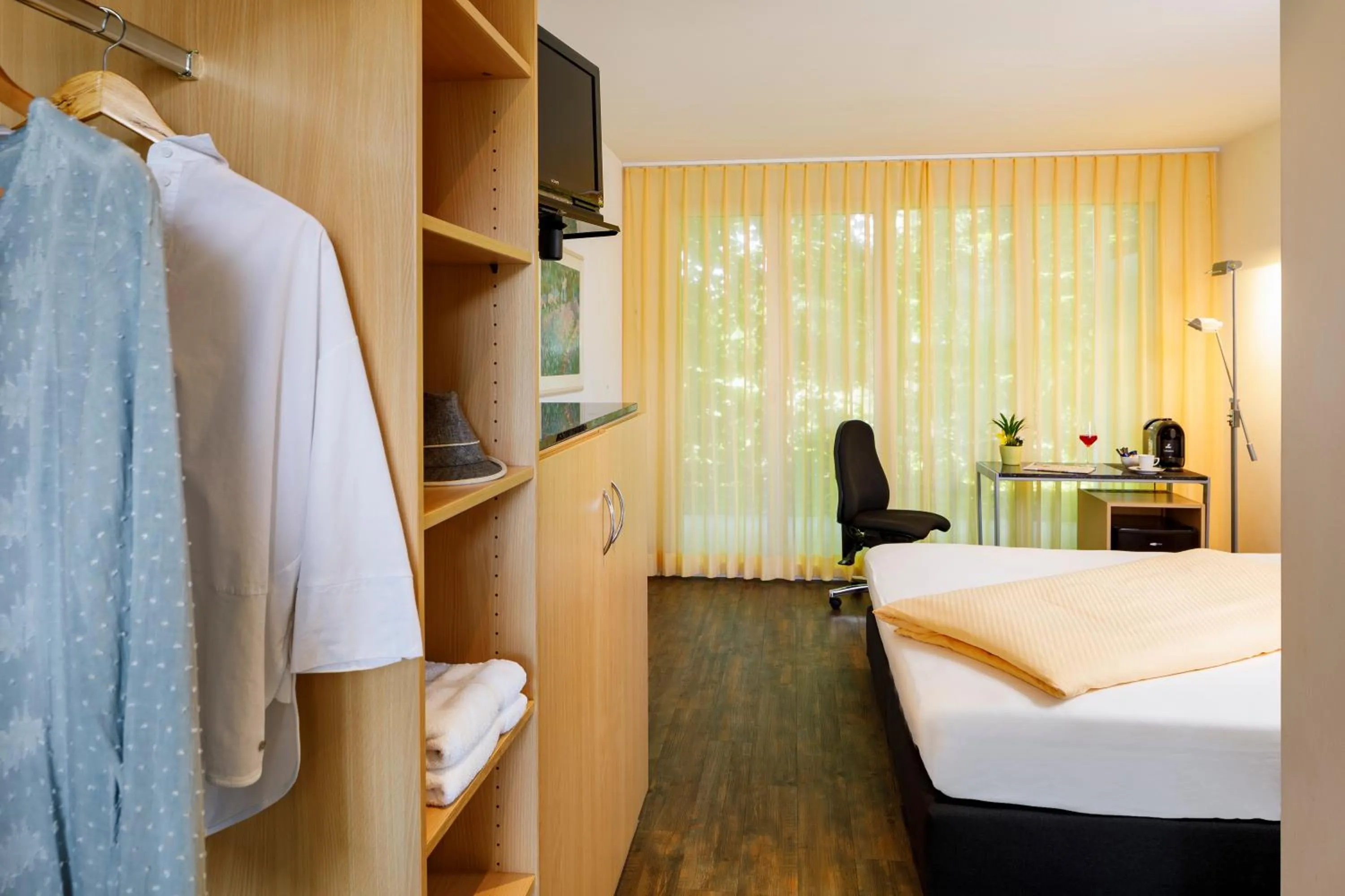 Bedroom in Seehotel Beinwil am See Swiss Quality