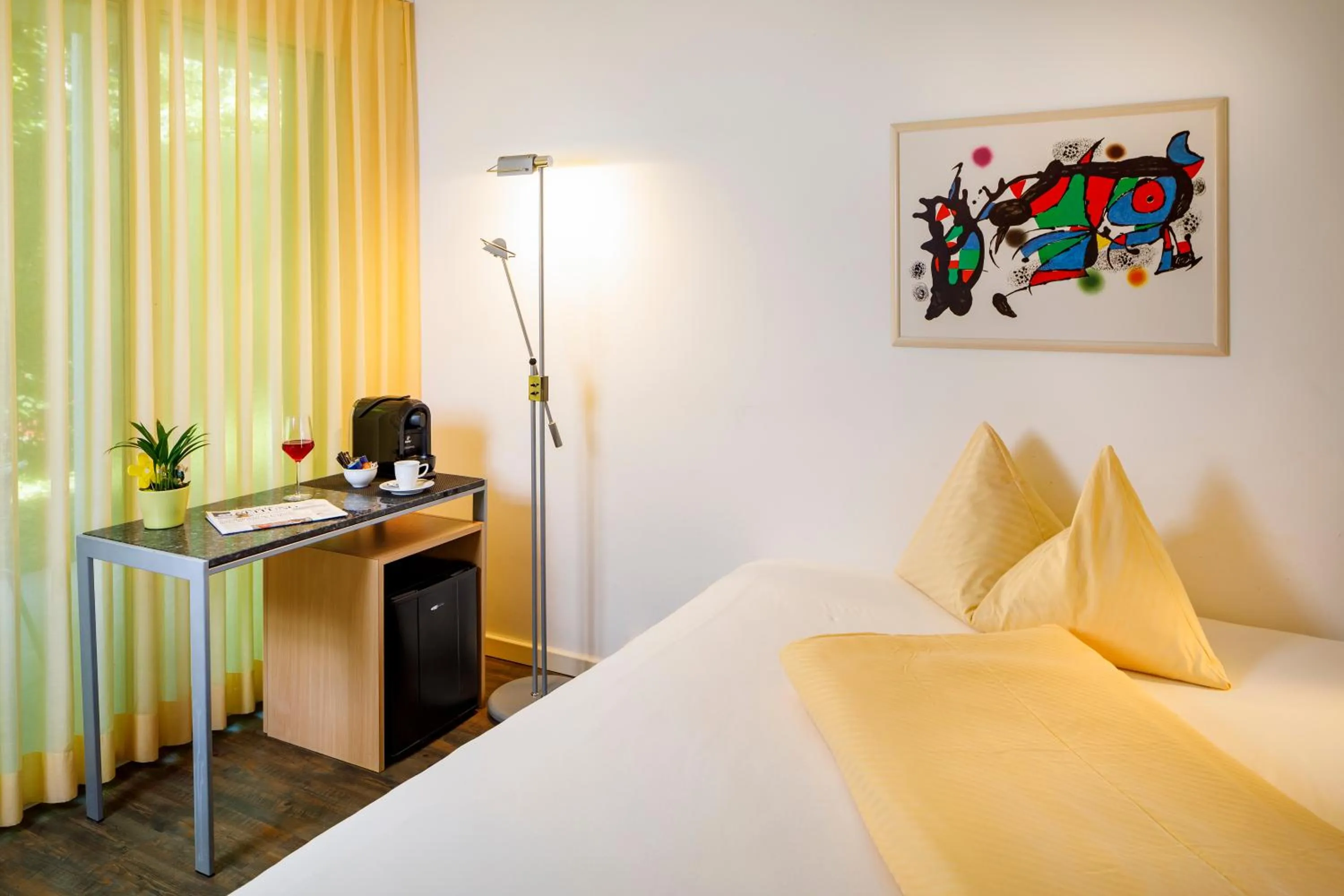 Bedroom in Seehotel Beinwil am See Swiss Quality