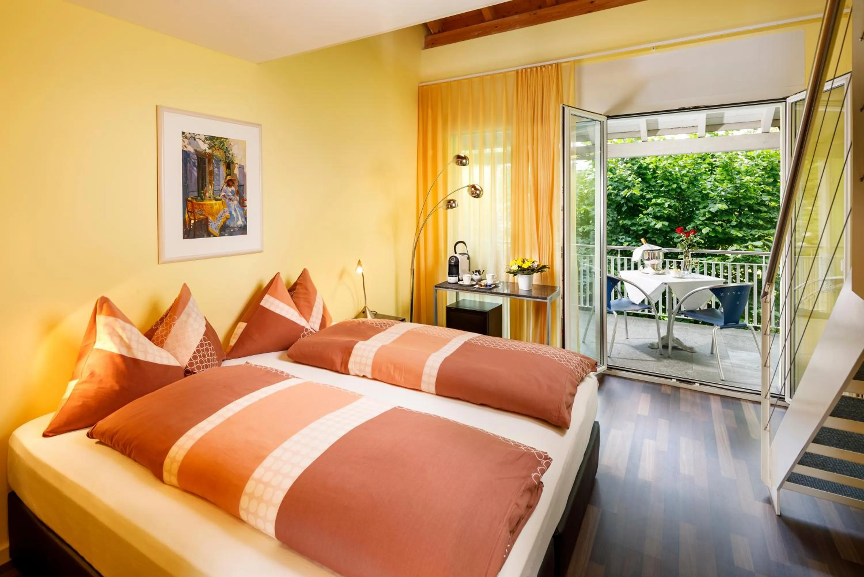 Bedroom in Seehotel Beinwil am See Swiss Quality