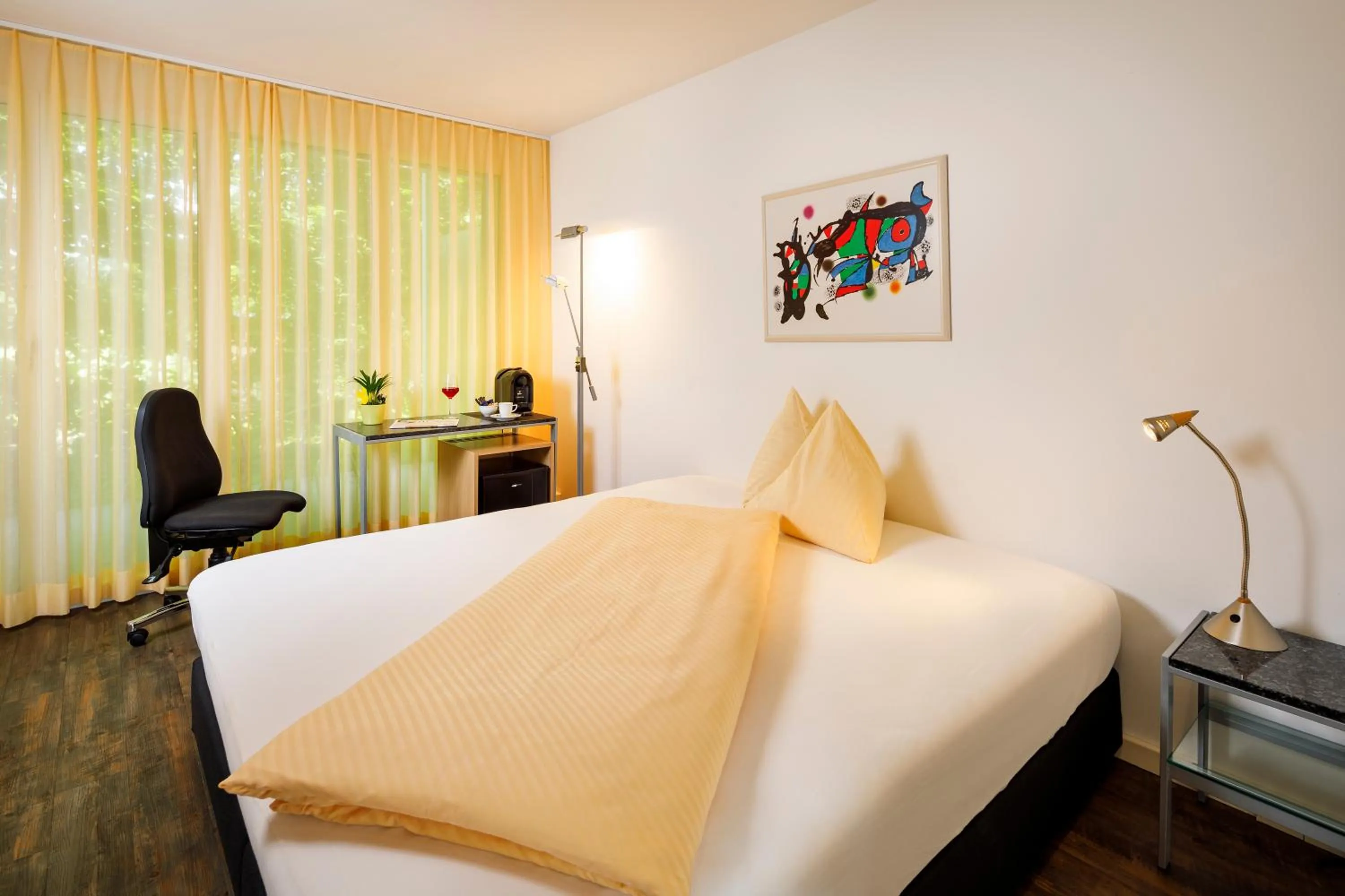 Bedroom in Seehotel Beinwil am See Swiss Quality